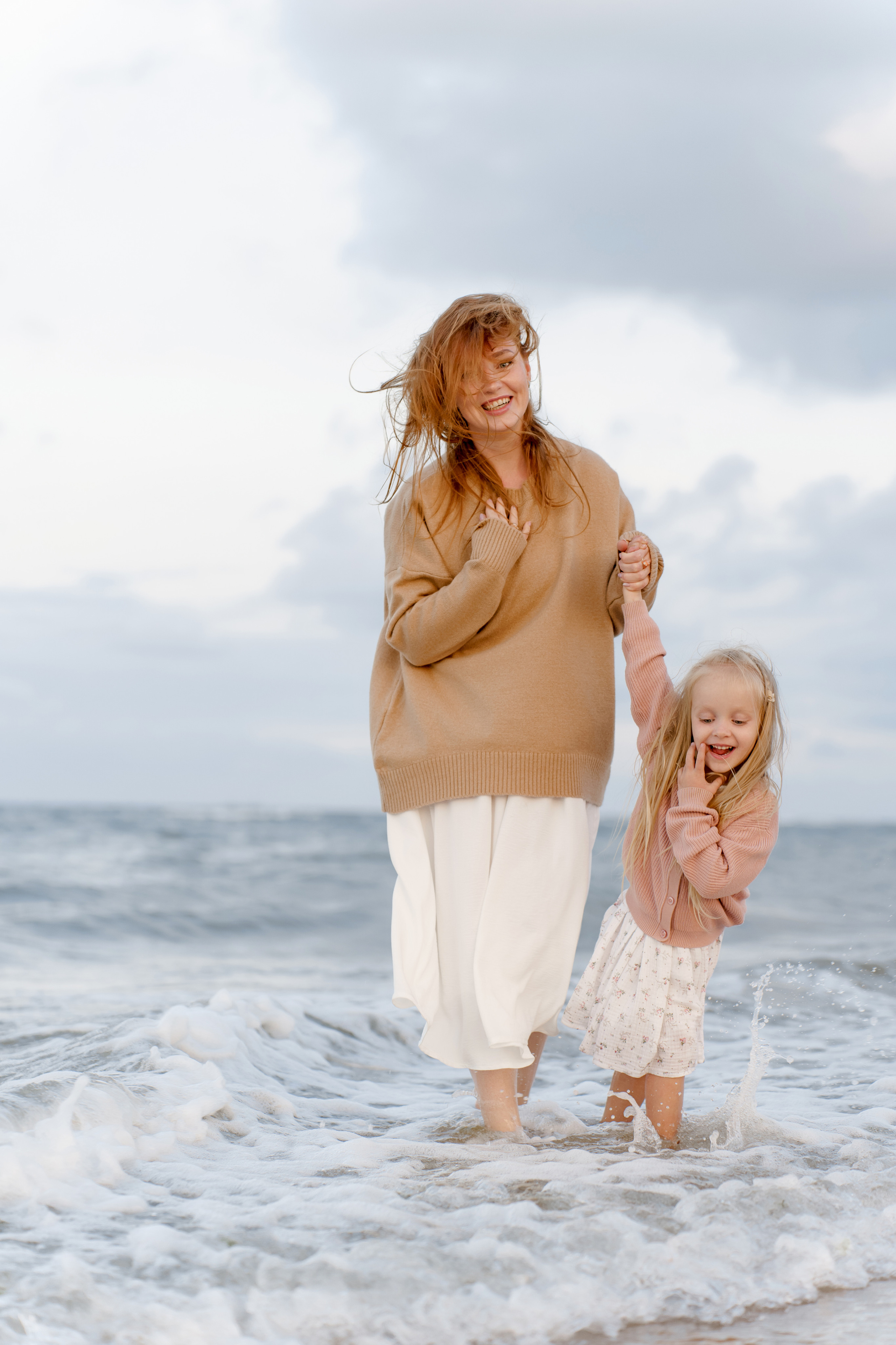 Семейный фотограф, Семейная фотосессия, Астрахань, Избербаш, Море, Семья, Дочь, Закат, Побережье, Дагестан. Александр Сысоев, Ефремовы.