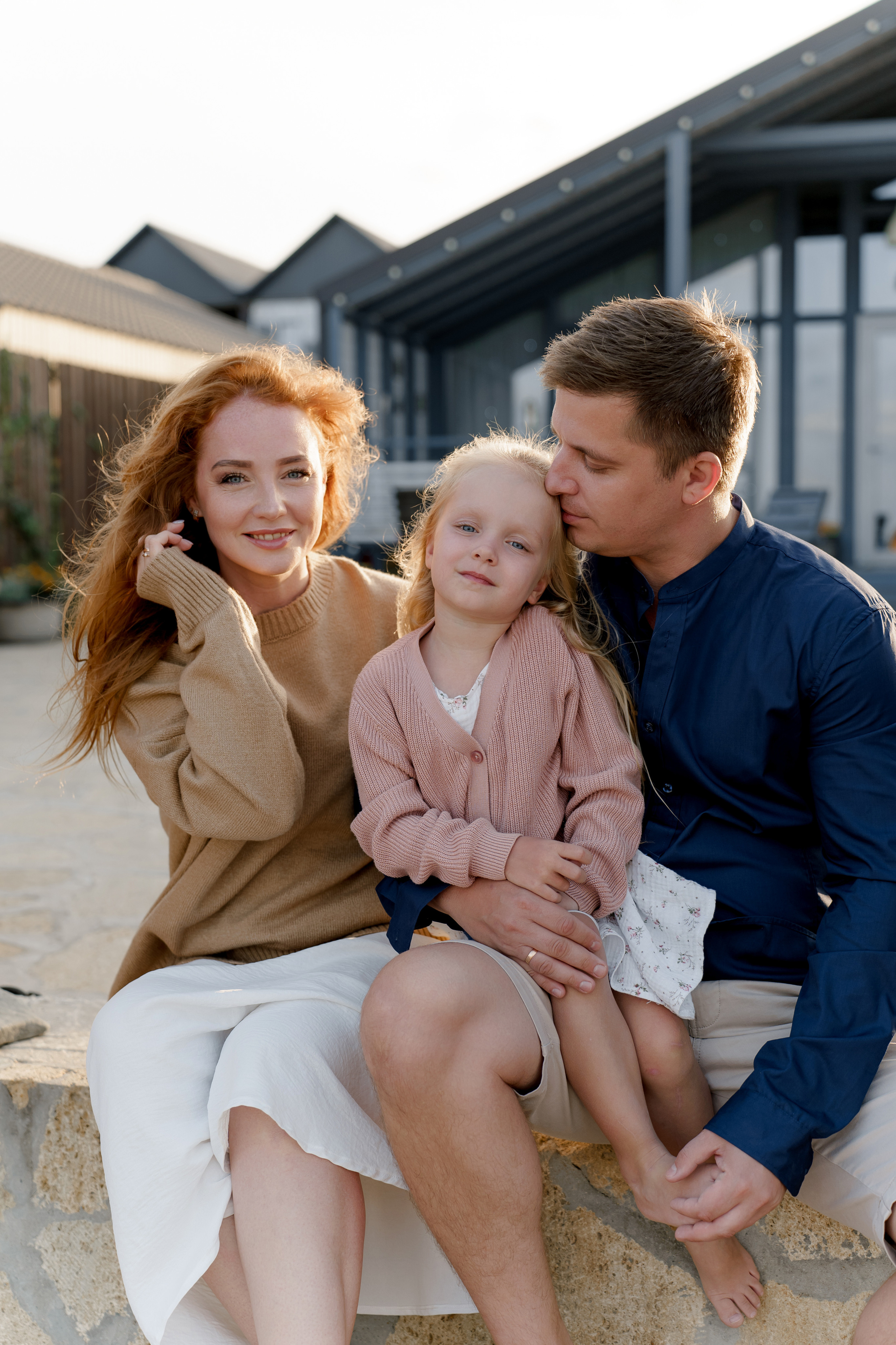 Семейный фотограф, Семейная фотосессия, Астрахань, Избербаш, Море, Семья, Дочь, Закат, Побережье, Дагестан. Александр Сысоев, Ефремовы.