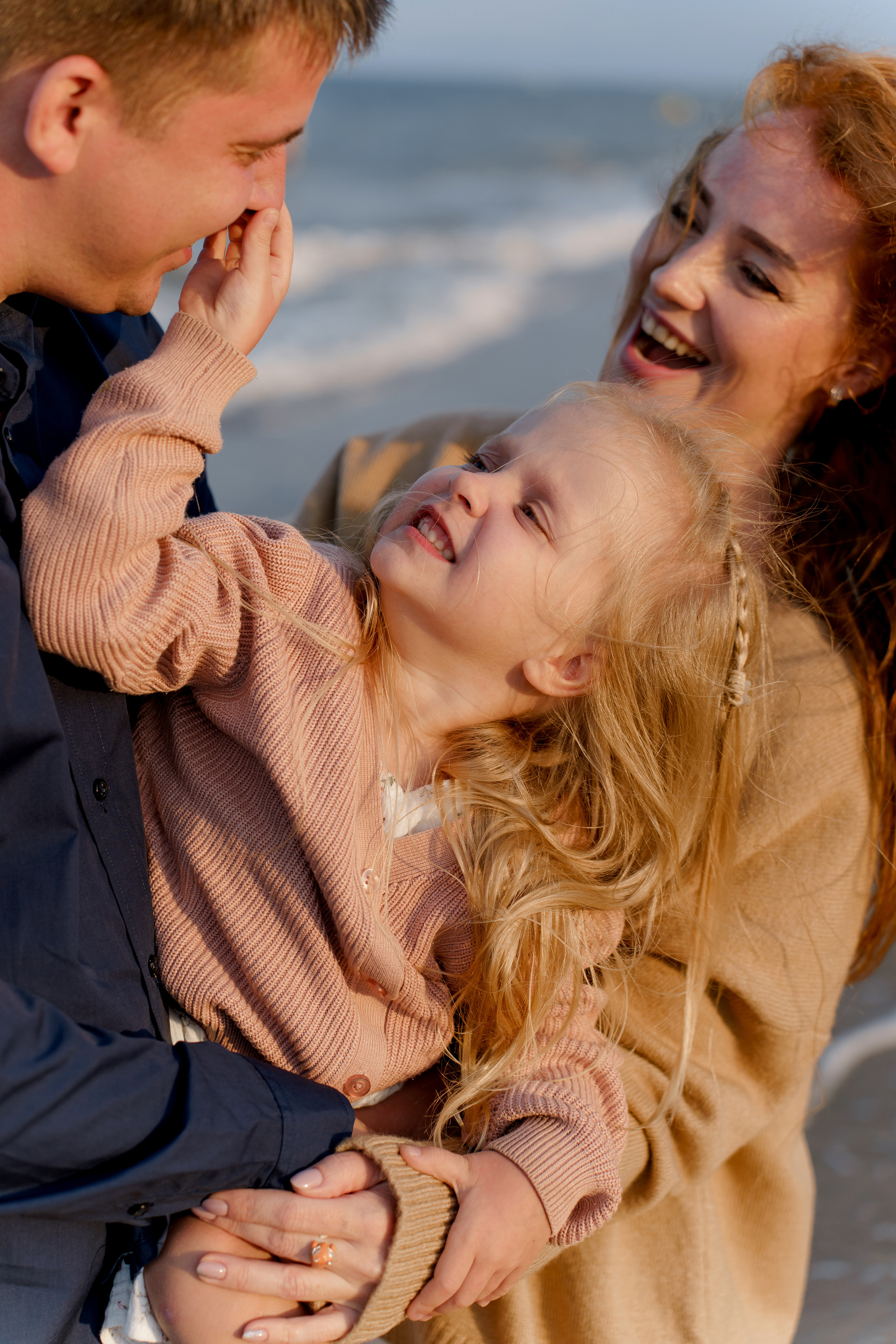 Семейный фотограф, Семейная фотосессия, Астрахань, Избербаш, Море, Семья, Дочь, Закат, Побережье, Дагестан. Александр Сысоев, Ефремовы.