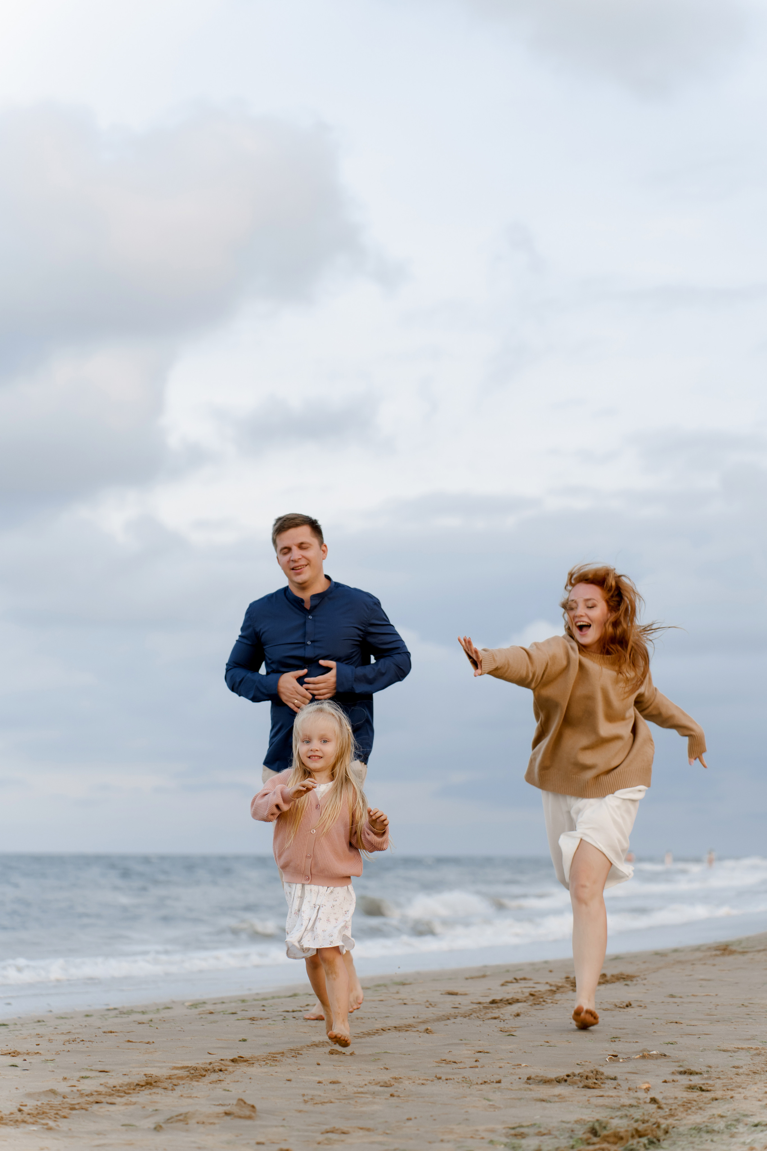 Семейный фотограф, Семейная фотосессия, Астрахань, Избербаш, Море, Семья, Дочь, Закат, Побережье, Дагестан. Александр Сысоев, Ефремовы.