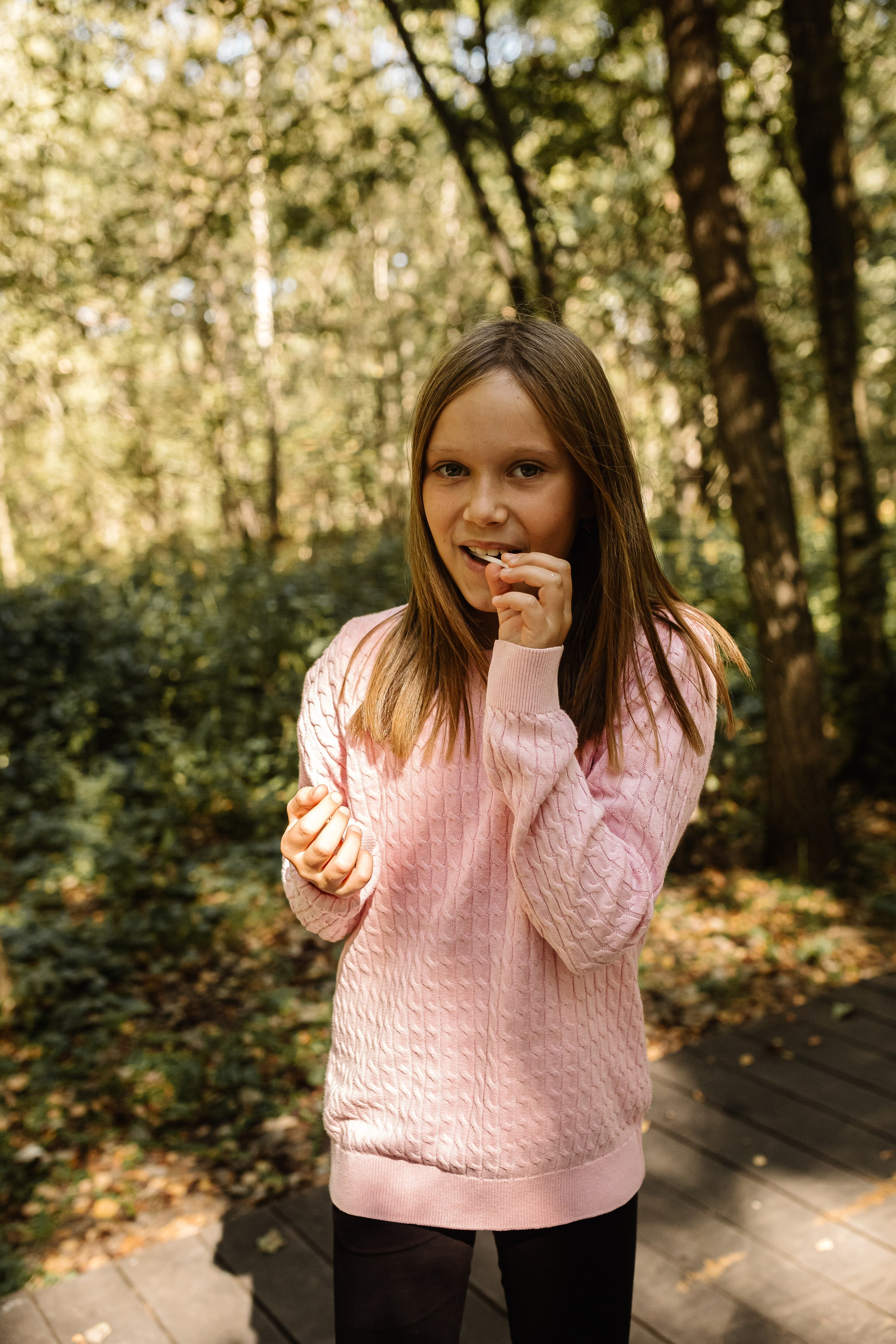 Репортаж школьной прогулки в парке. Семейный и женский фотограф в Москве Надежда Воробьева