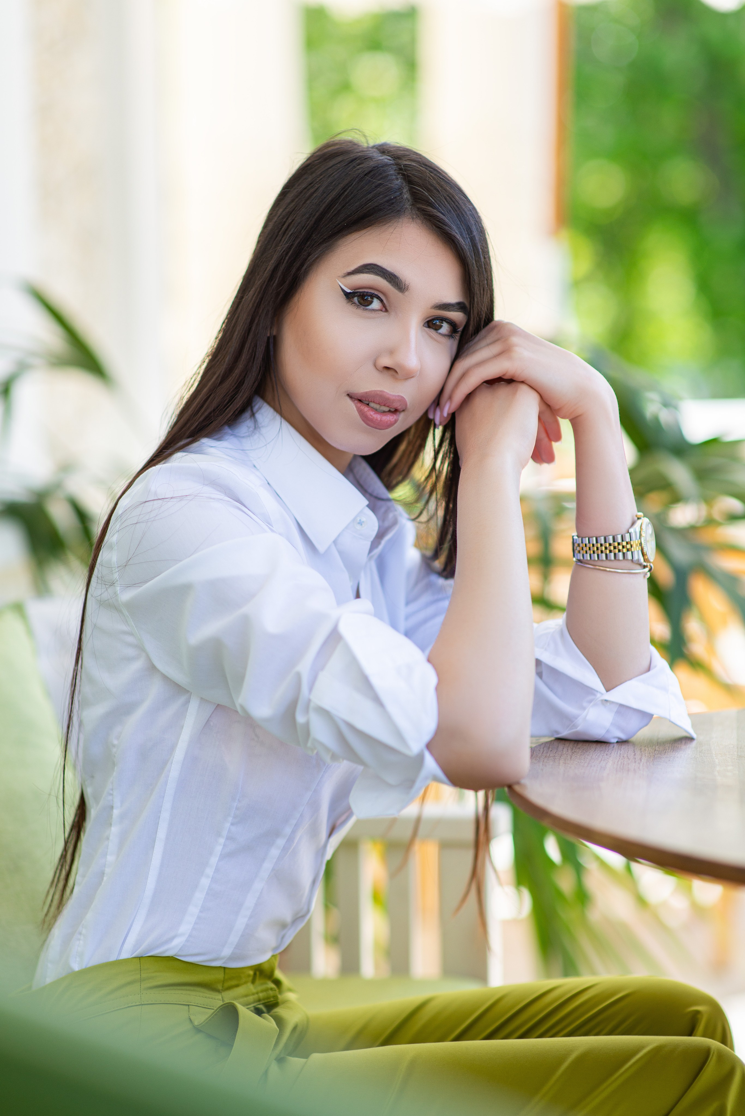 Уличная фотосессия Елизаветы. Свадебный и репортажный фотограф в Москве