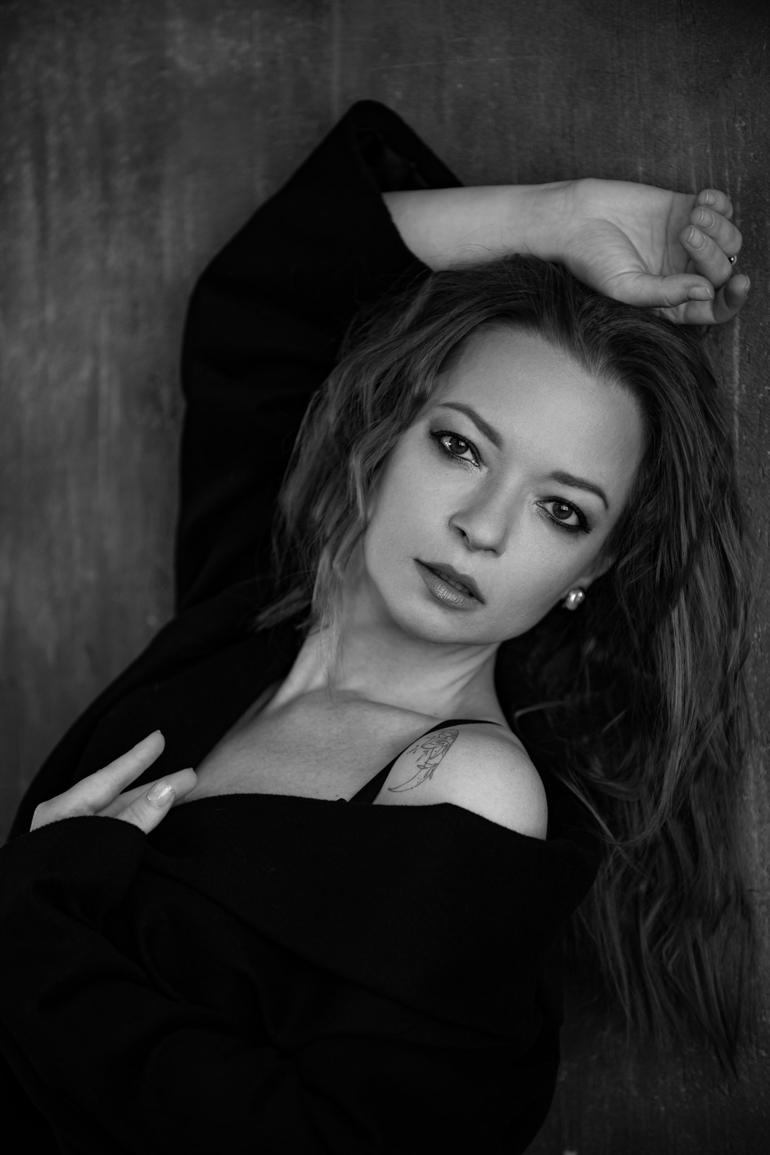 Фотодни «В ЧЁРНОМ» в рамках проекта «В ГЛЯНЕЦ!». Портретный фотограф в Москве Артем Венглинский