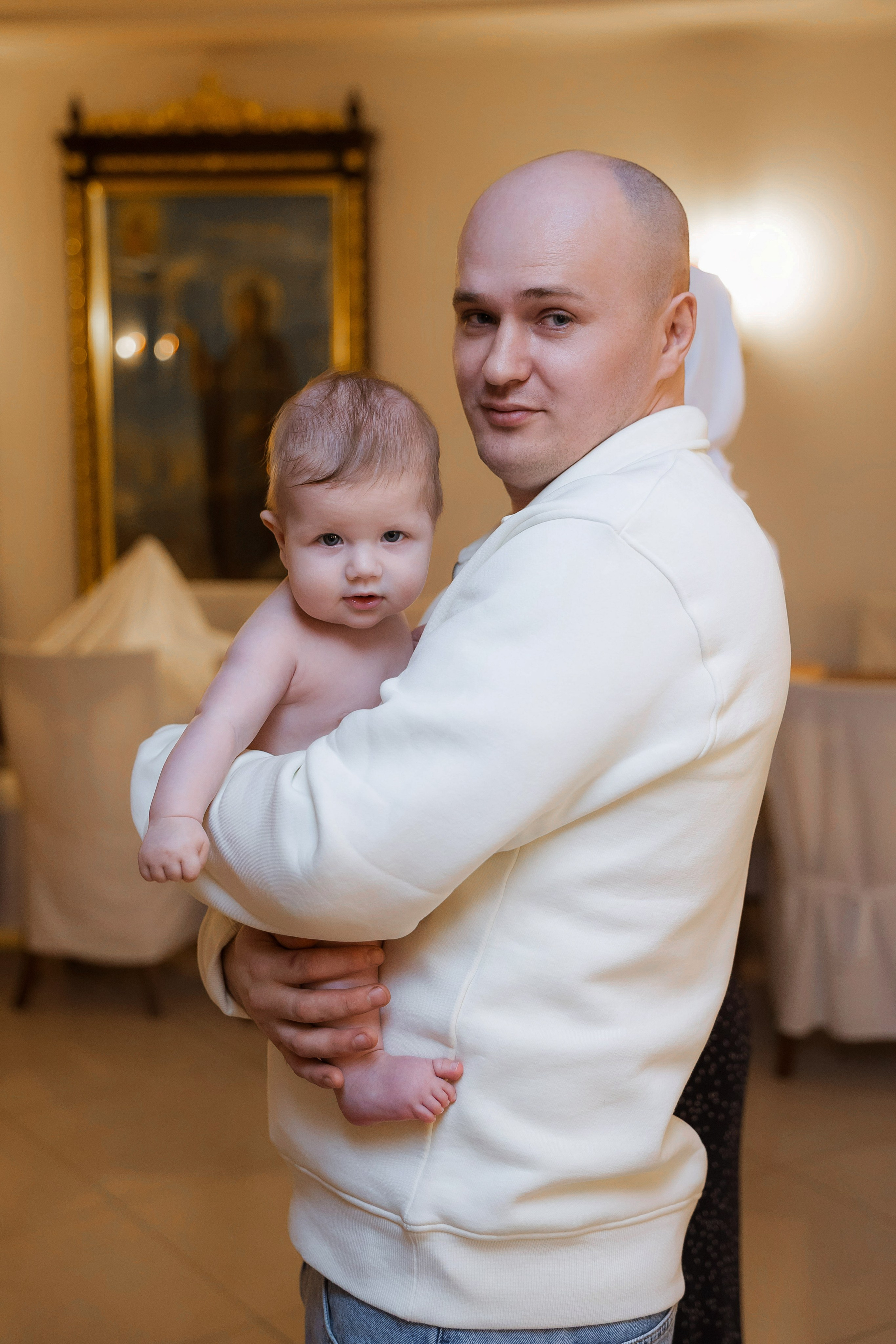 Крещение Андрея. Семейный и детский фотограф в Москве Александра Мак