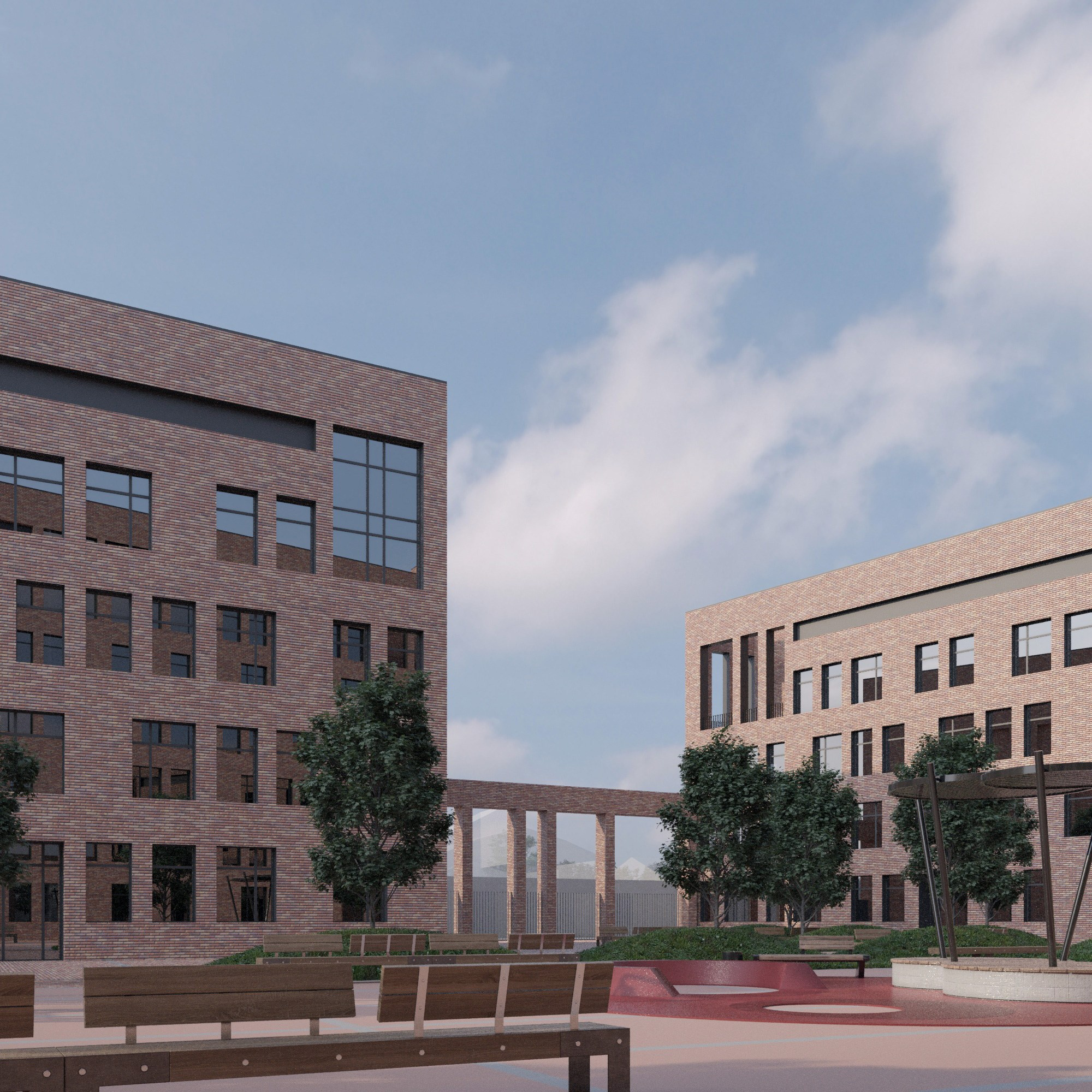 Многоквартирные дома / Dachnaya_GK Вариант 1. SAAS Селиванов Алексей Архитектурная Студия