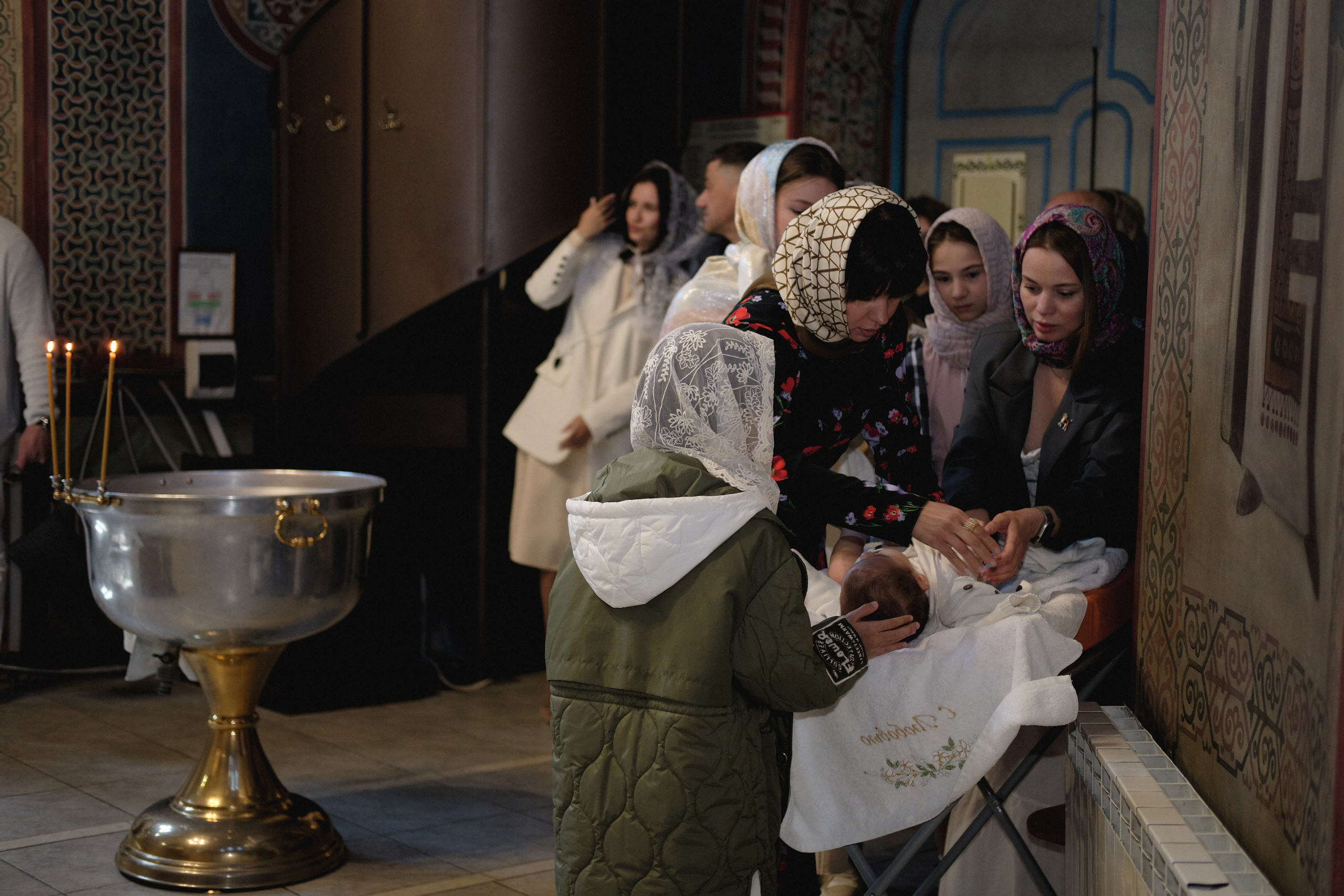 Крещение младенца. Фотограф в Анапе и Краснодаре Тина