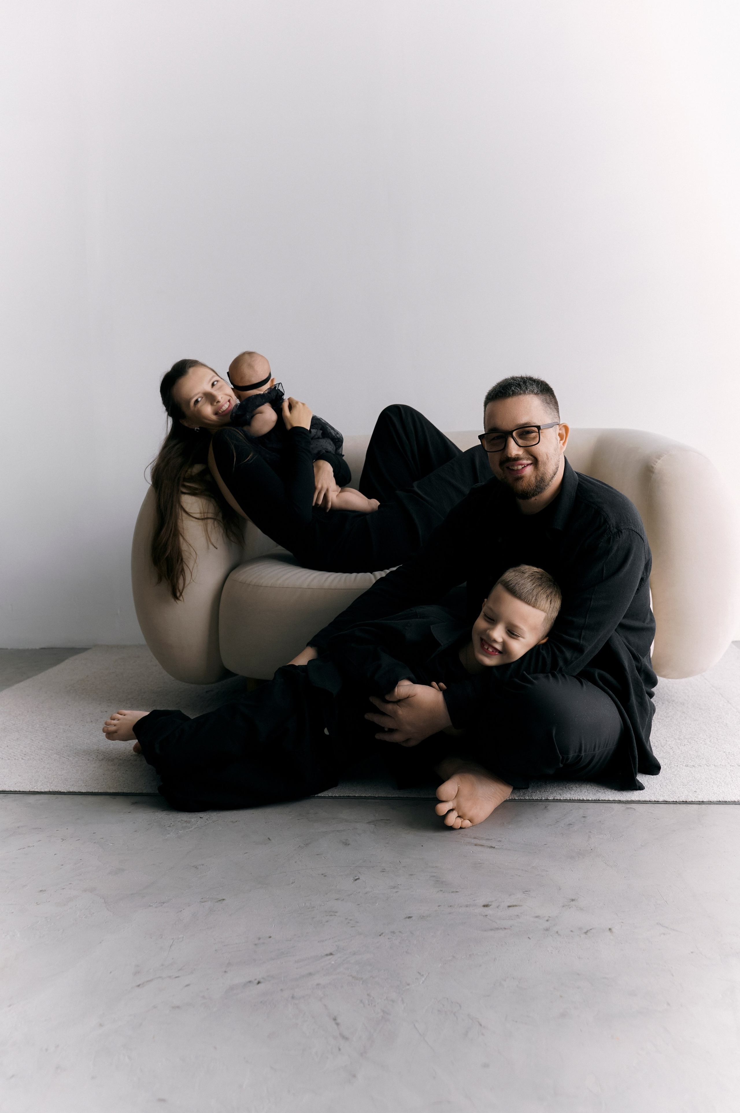 Лиза и ее семья. Фотограф Регина С