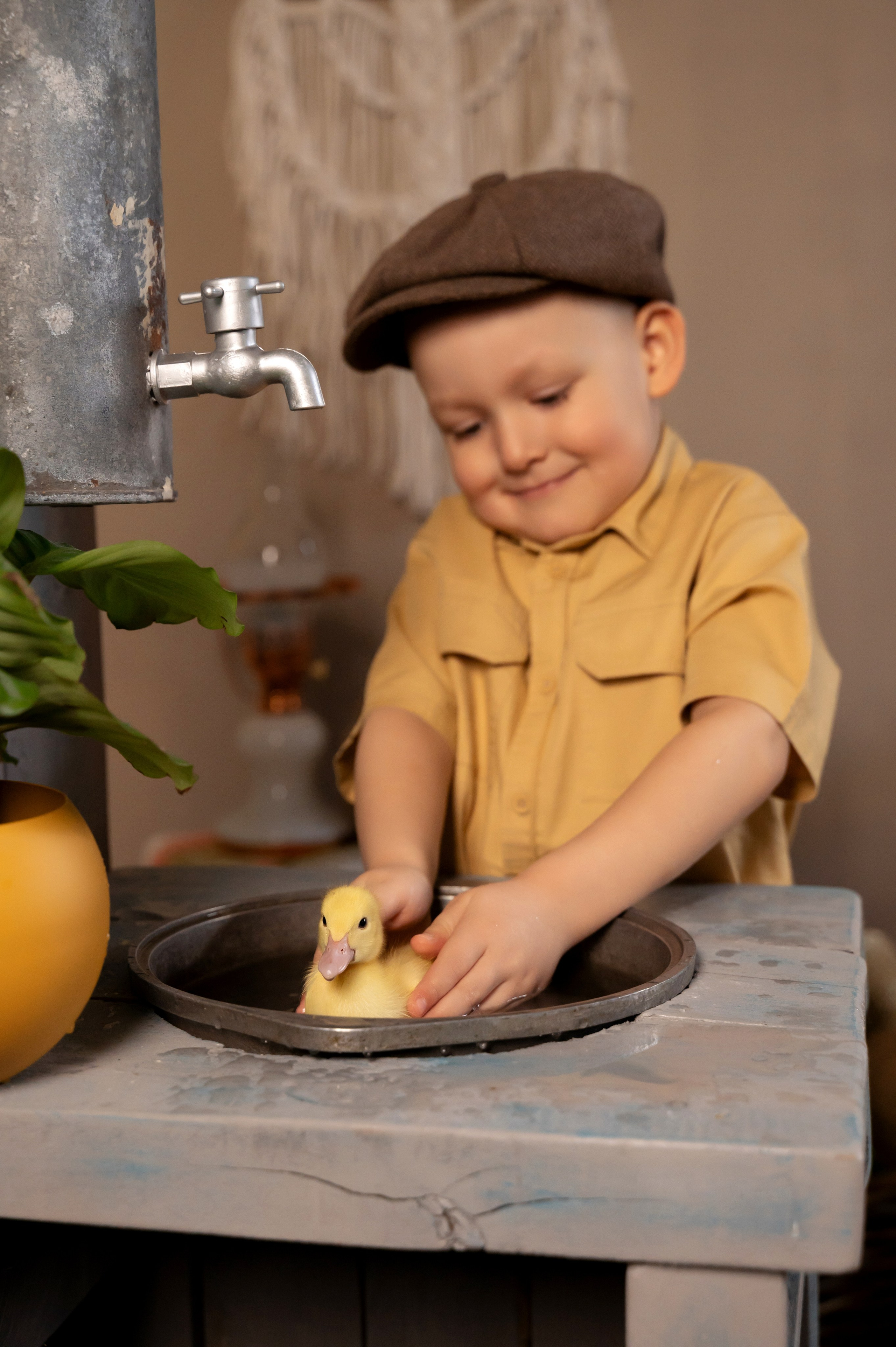 Купание утят. Елена Задорина