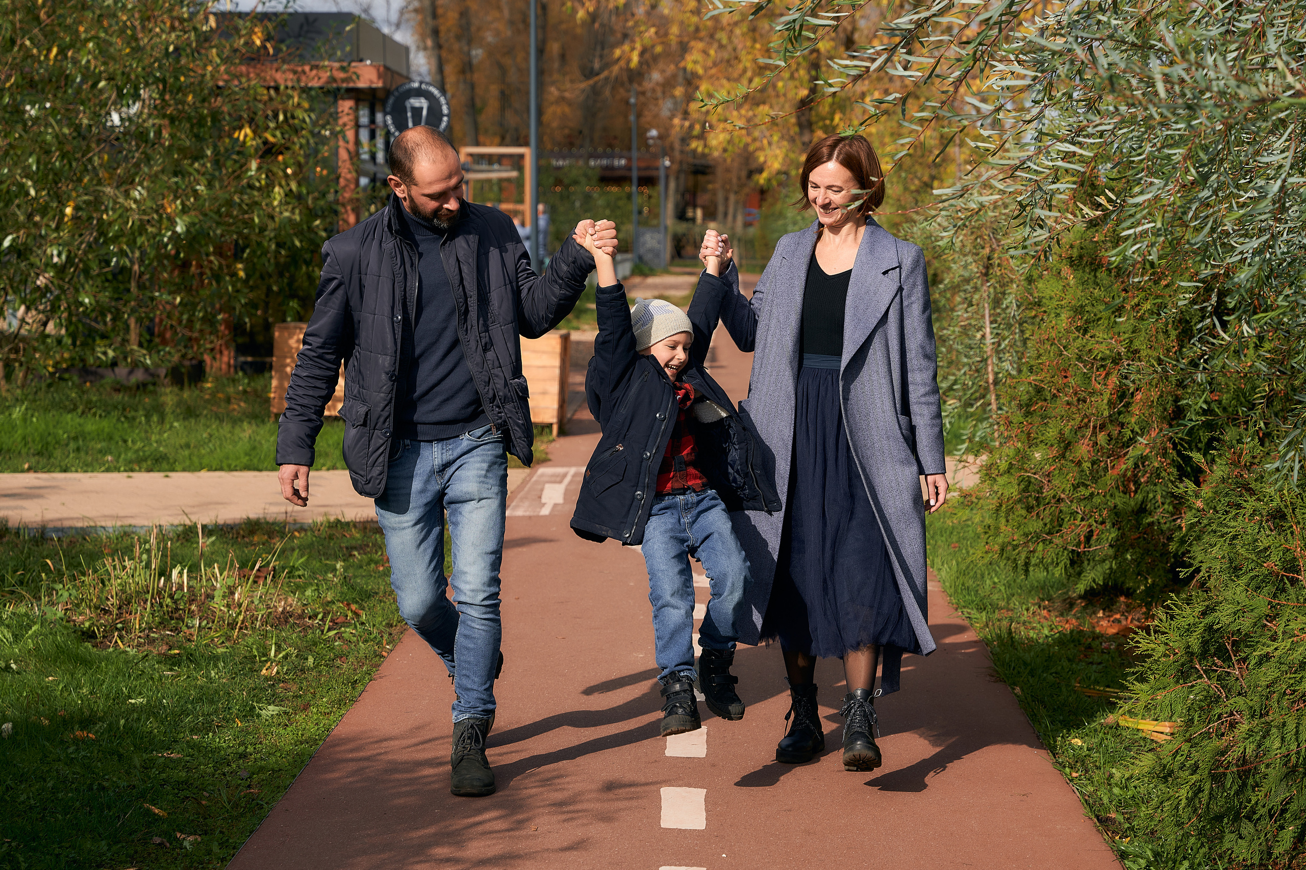 Альбина, Евгений и Марк. Фото/видео контент Москва
