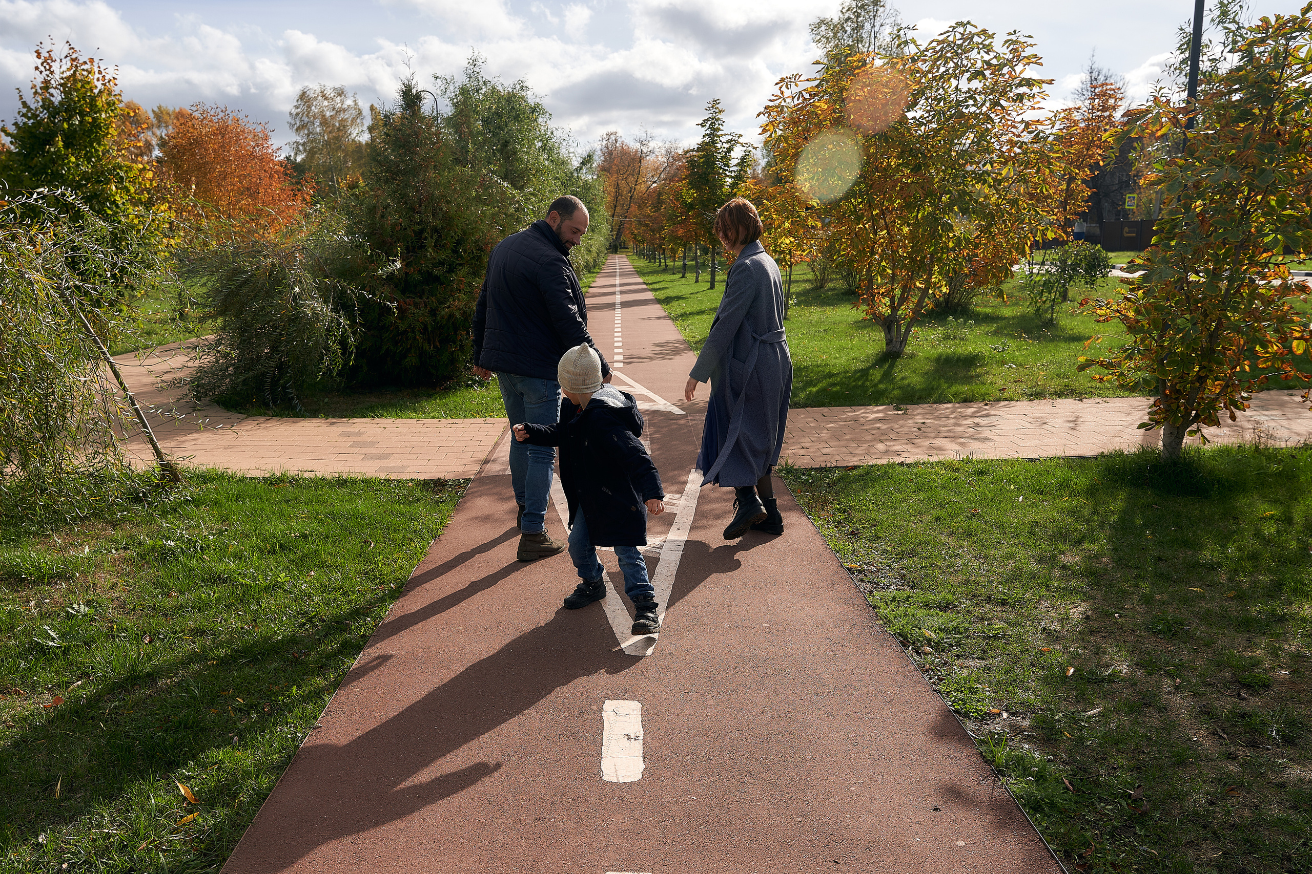 Альбина, Евгений и Марк. Фото/видео контент Москва
