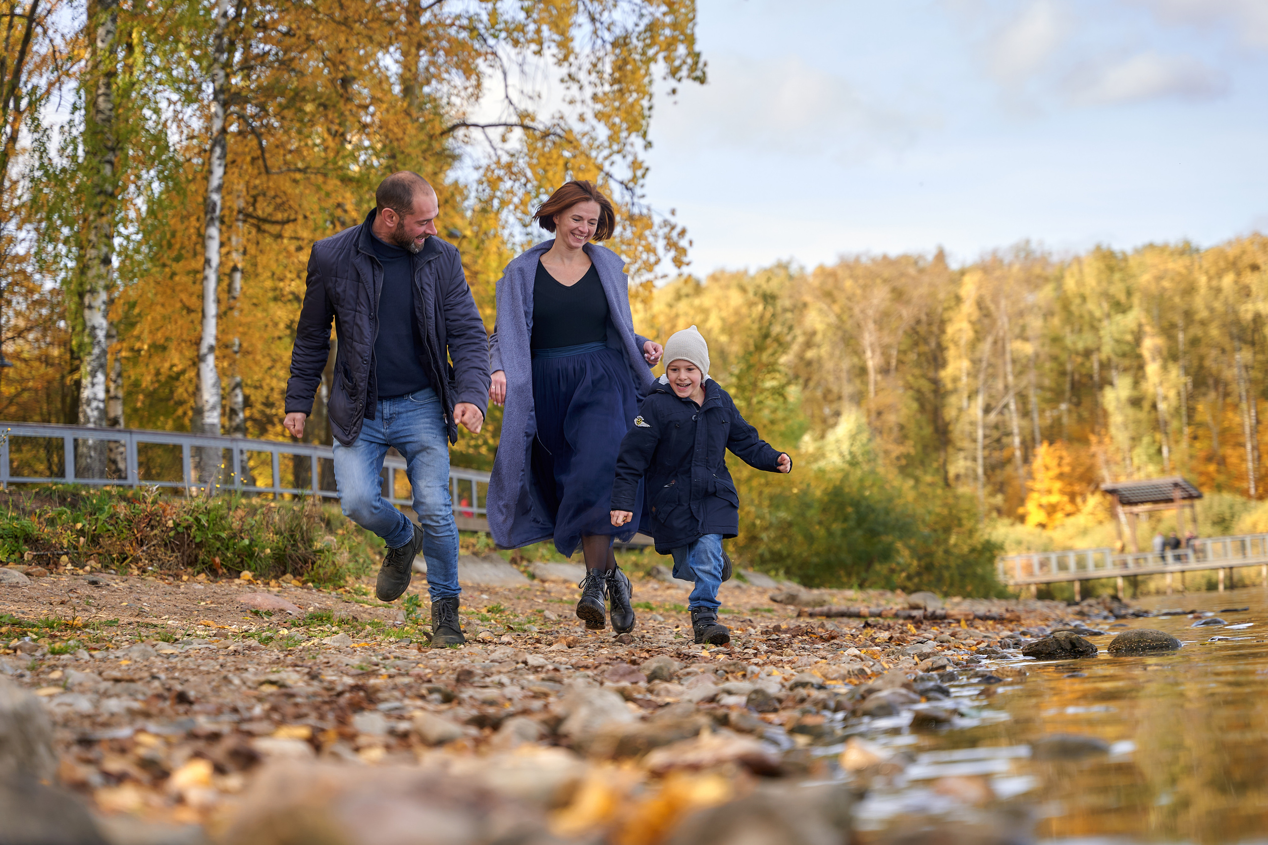 Альбина, Евгений и Марк. Фото/видео контент Москва