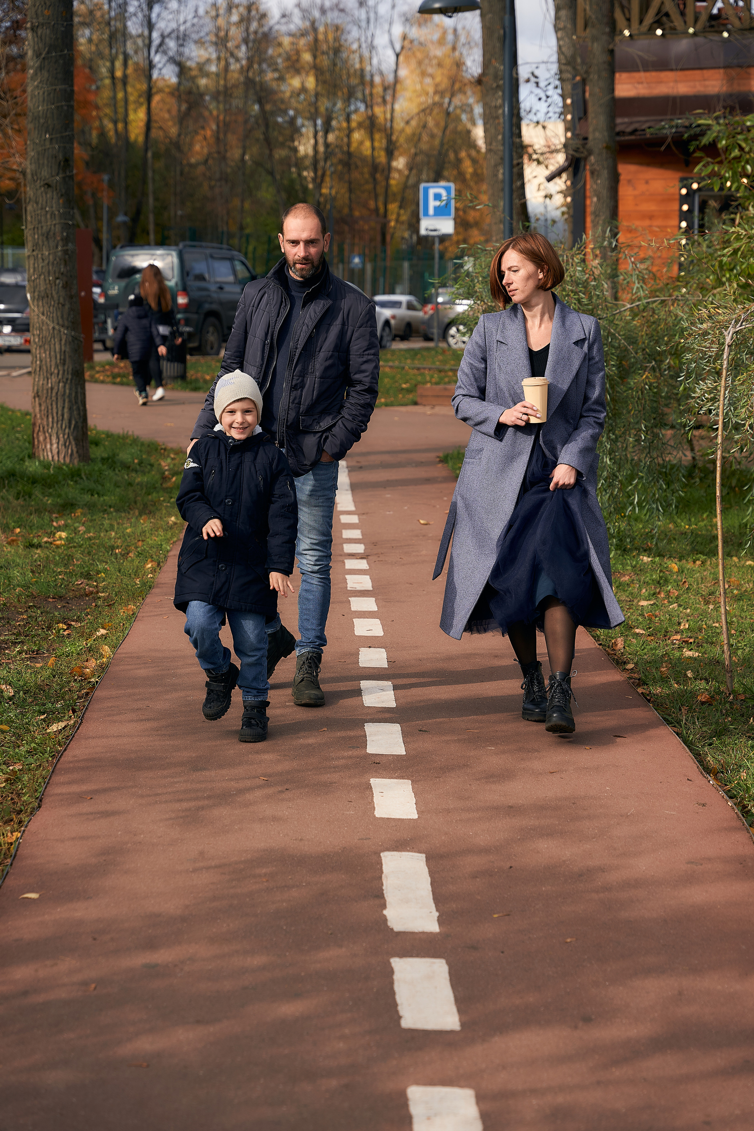 Альбина, Евгений и Марк. Фото/видео контент Москва