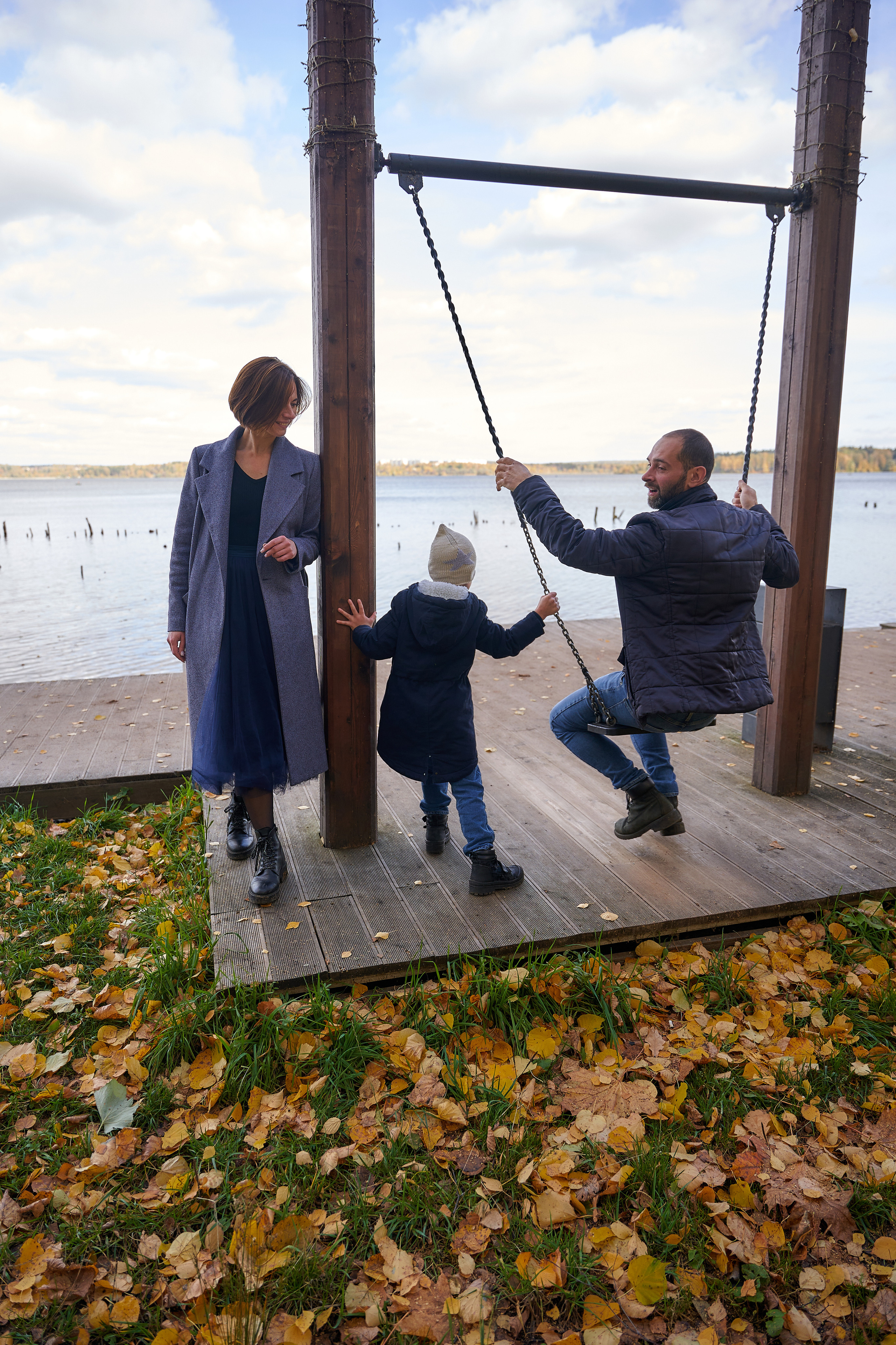 Альбина, Евгений и Марк. Фото/видео контент Москва