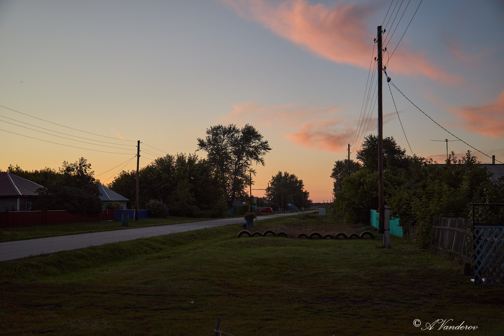 Село Савкино Баганского района Новосибирской области. Фотограф Омск | Александр Вандеров