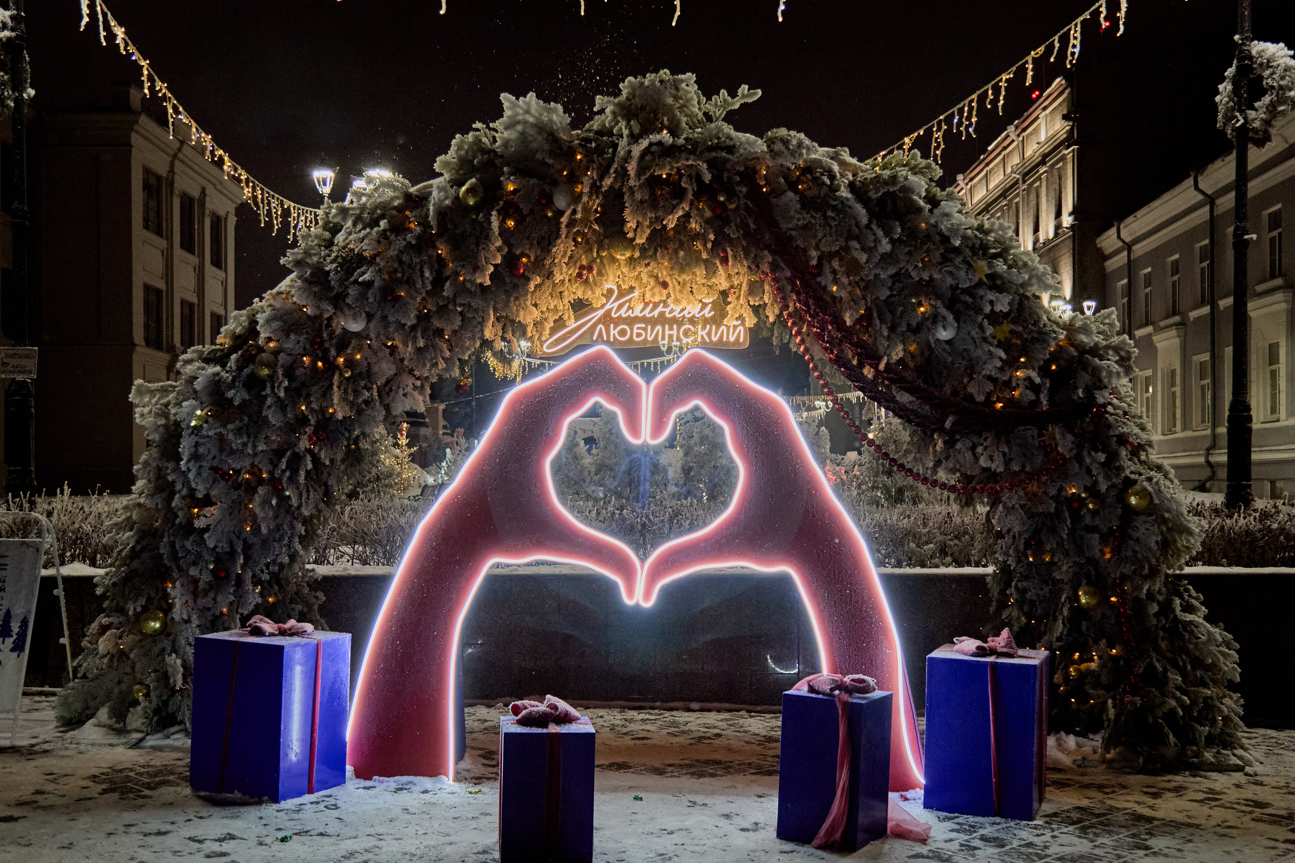 Новогодний Омск 2025. Фотограф Омск | Александр Вандеров