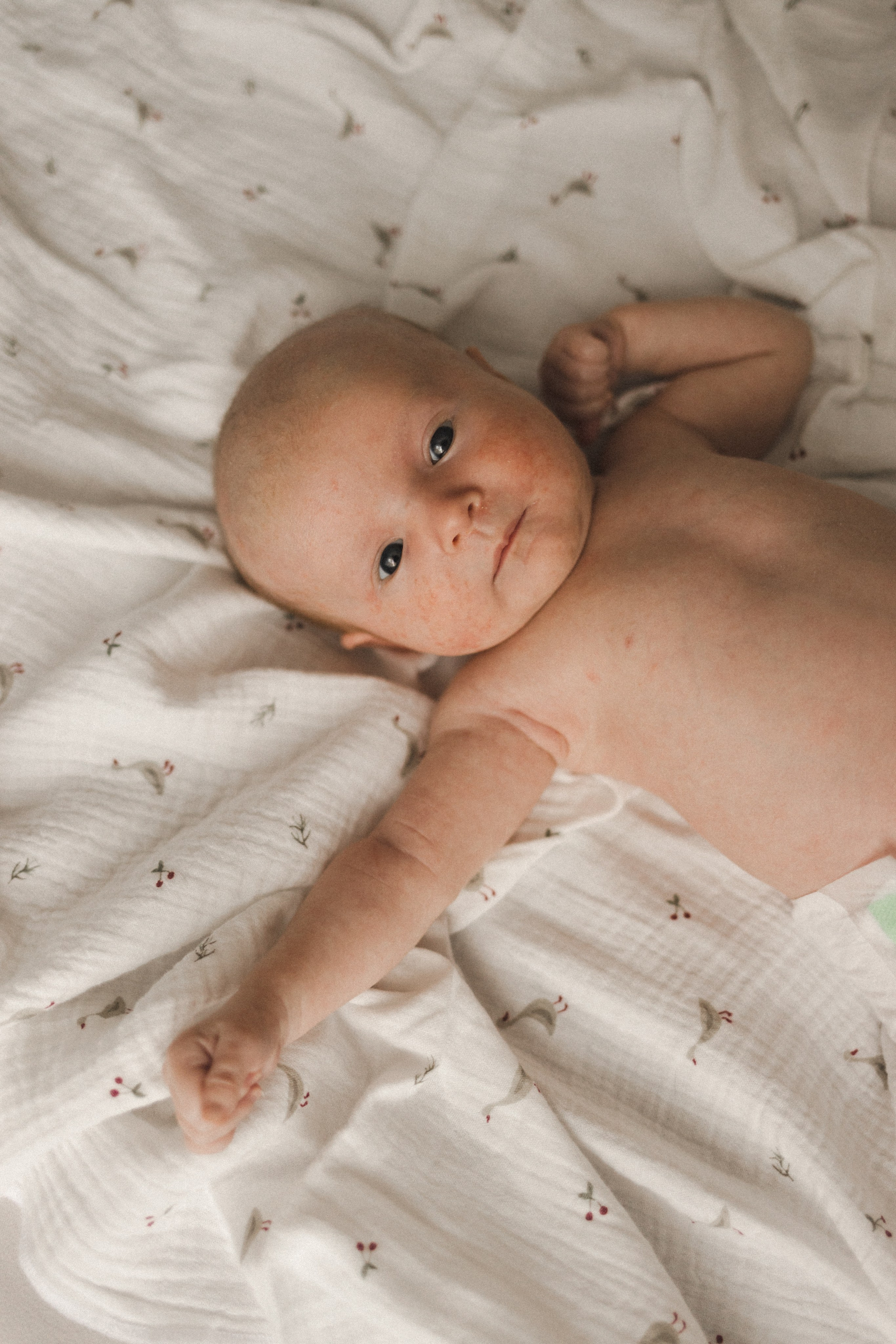 Самый первый месяц жизни. Семейный фотограф в Москве