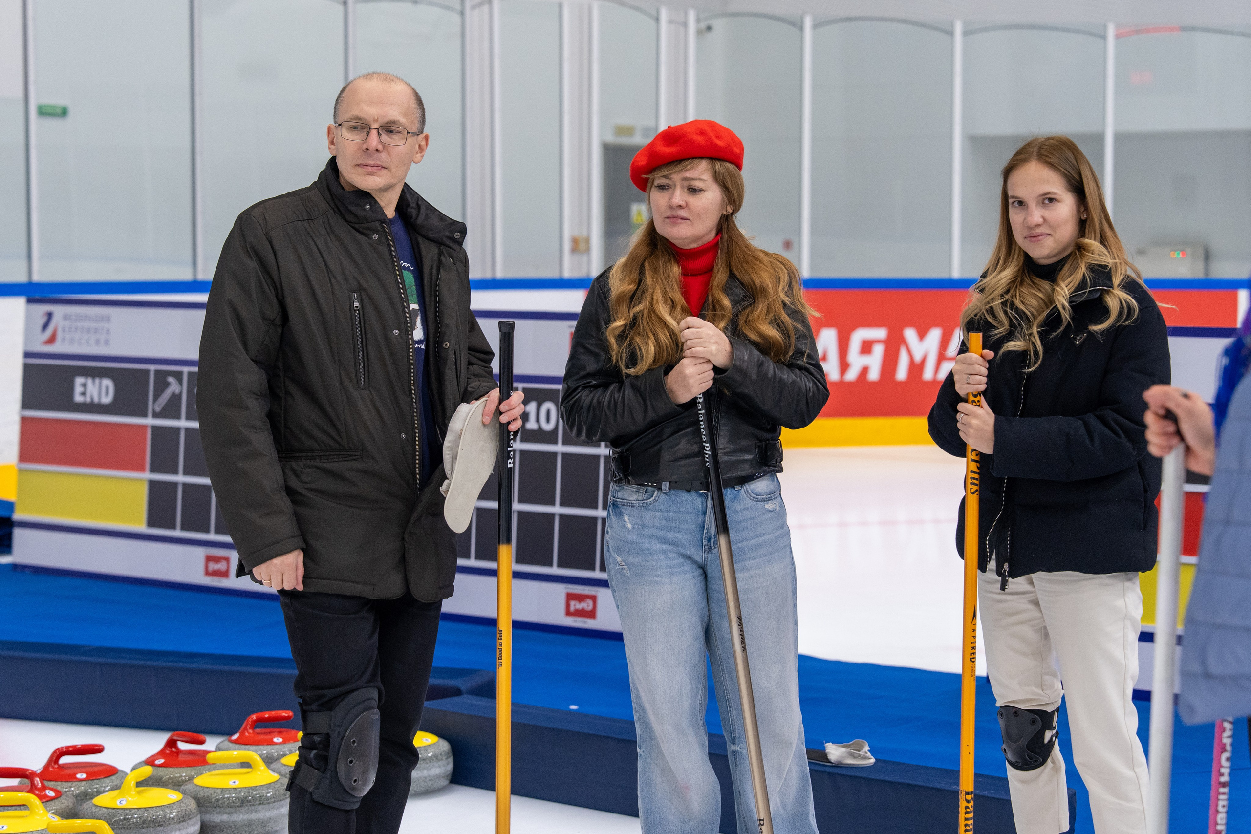 Керлинг для компании Р-Фарм. Репортажный фотограф в Красной Поляне и Сочи Павлюченко Екатерина