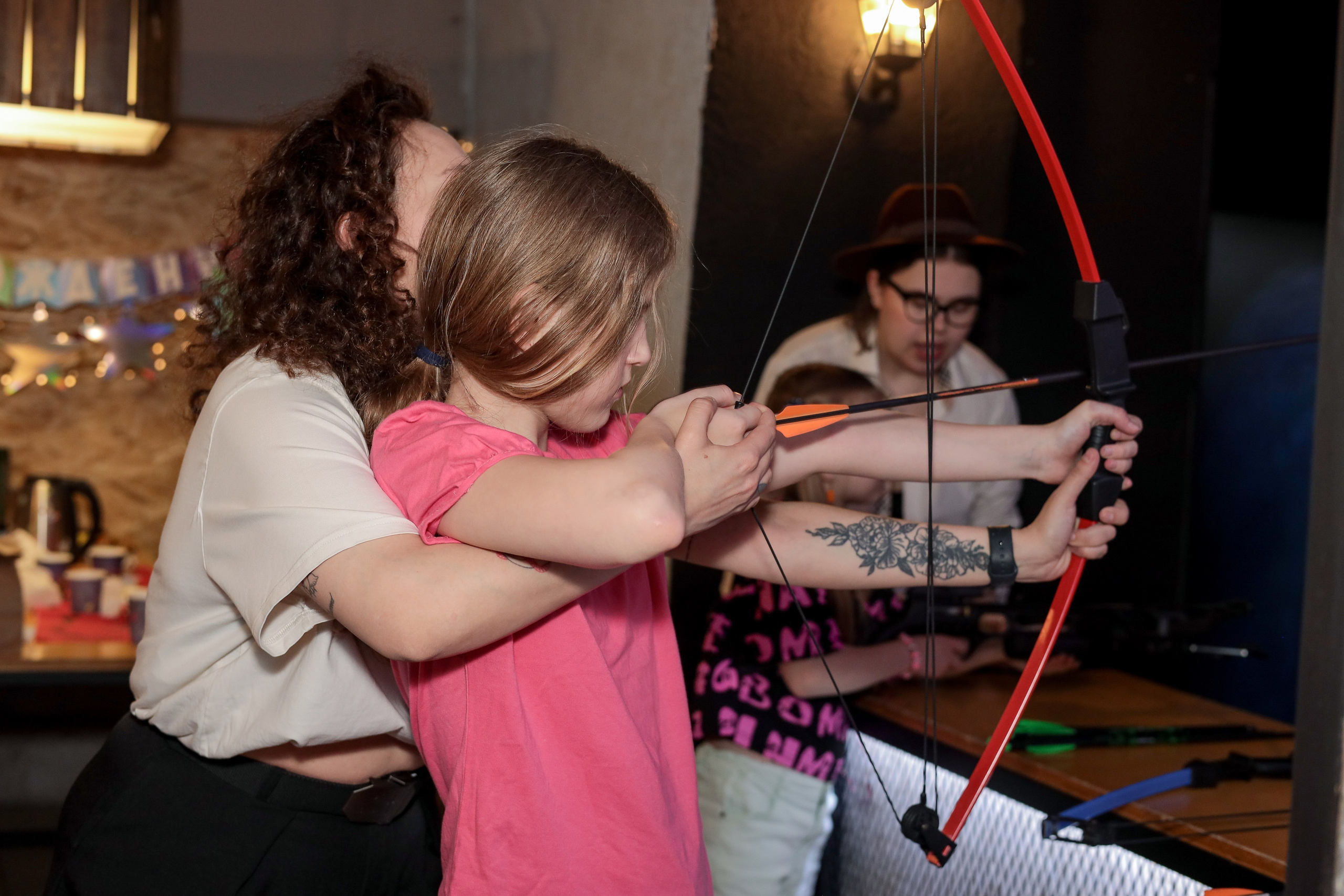 День рождение в стрелковом клубе. Фотограф Надршина Лилия