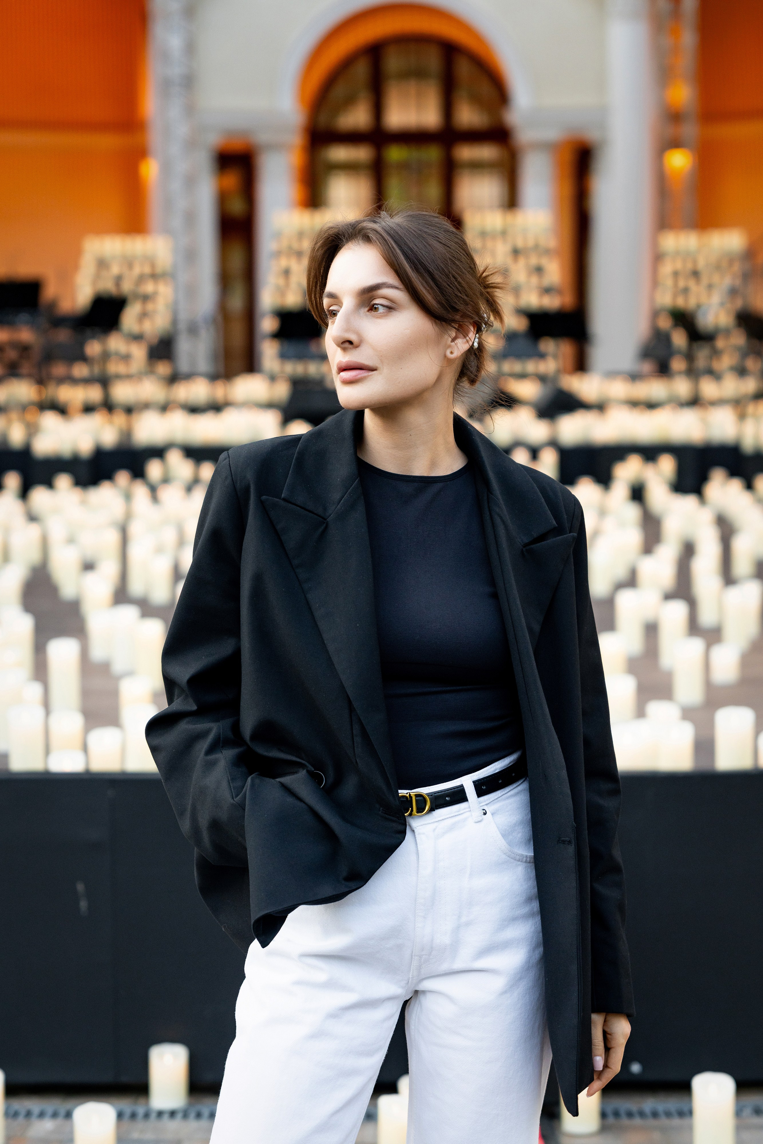 Симфонический оркестр Lumisfera при свечах. Фотограф Никита Комаров