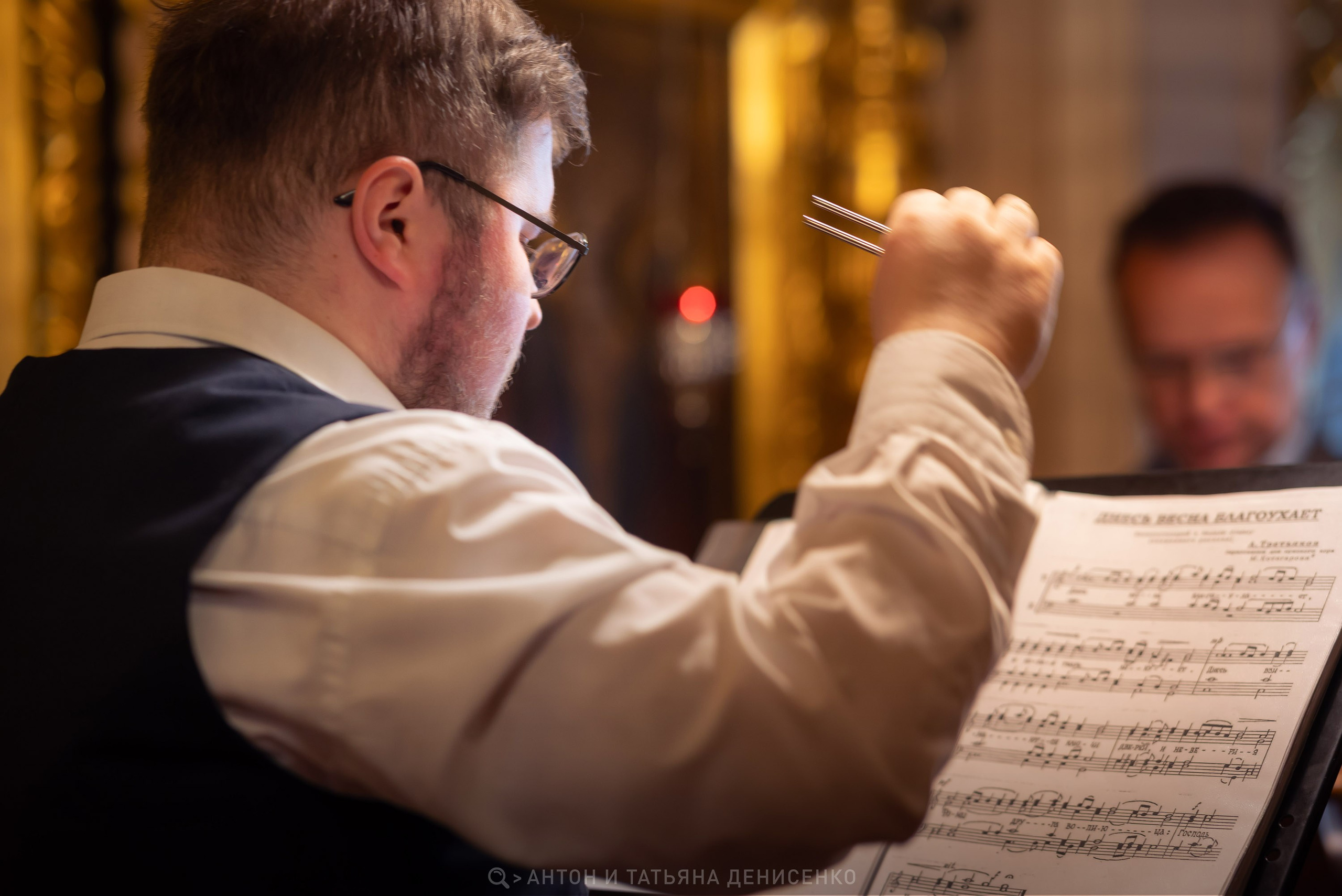 Храм Преображения Господня в Богородском. Антипасха. Антон и Татьяна Денисенко — В храме