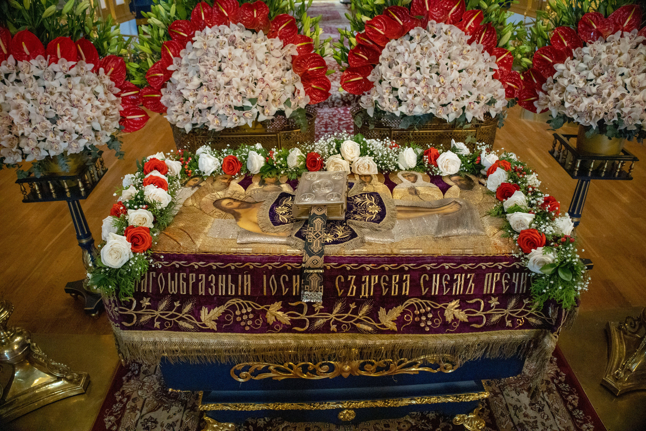 ЧИН ПОГРЕБЕНИЯ СПАСИТЕЛЯ. НИКОЛО-БОГОЯВЛЕНСКИЙ МОРСКОЙ СОБОР