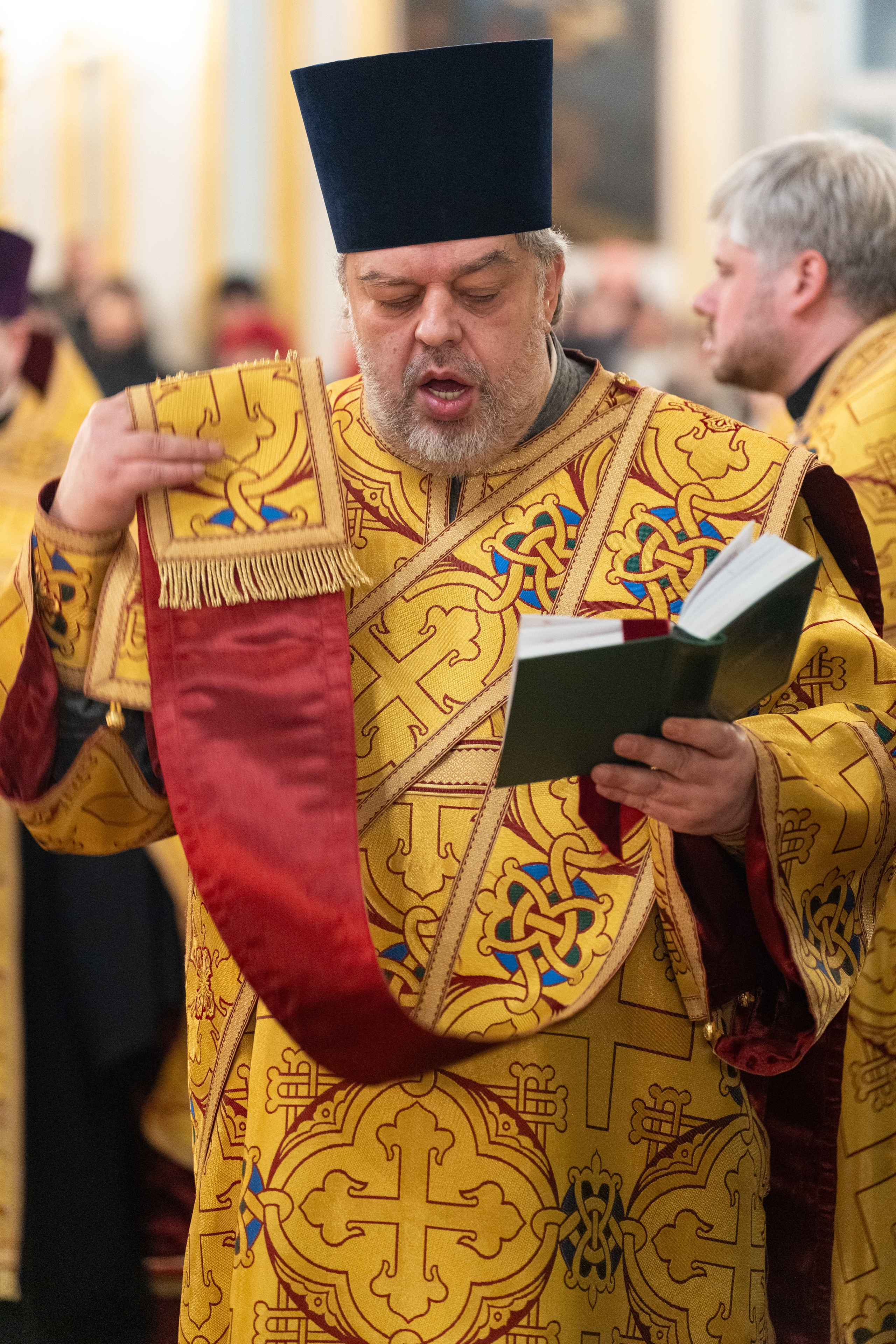 Вечерня. Молебен на Новый год. НИКОЛО-БОГОЯВЛЕНСКИЙ МОРСКОЙ СОБОР