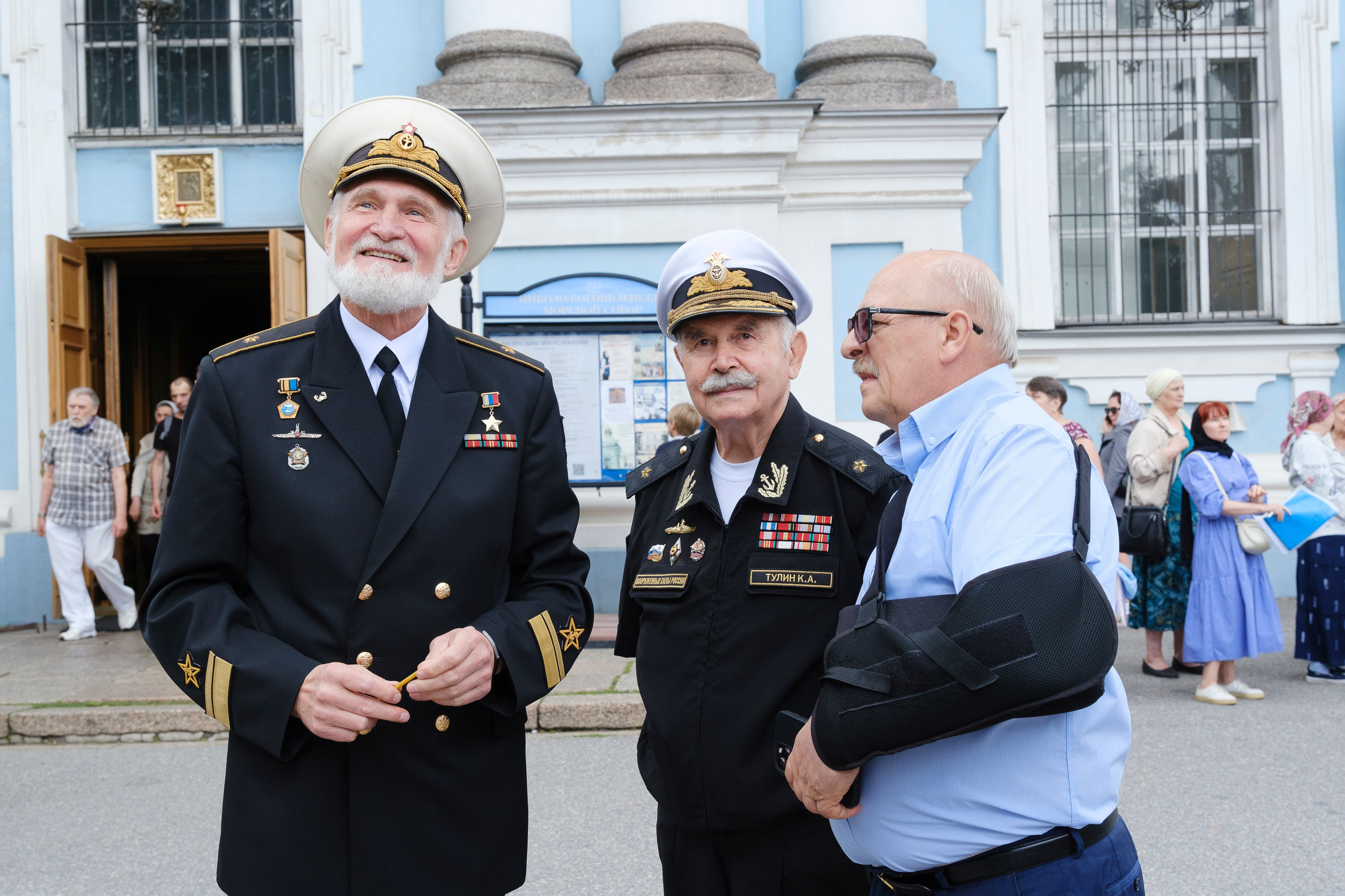 25-Я ГОДОВЩИНА ГИБЕЛИ АТОМНОЙ ПОДВОДНОЙ ЛОДКИ «КУРСК». НИКОЛО-БОГОЯВЛЕНСКИЙ МОРСКОЙ СОБОР