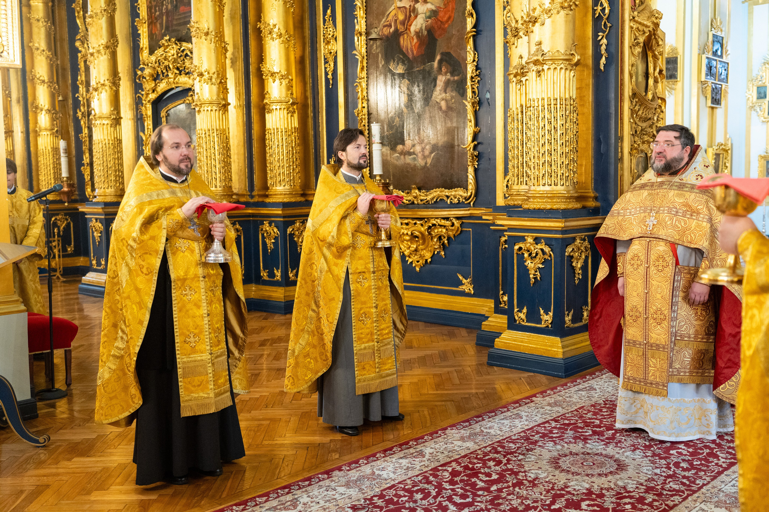 Неделя 23-я по Пятидесятнице. Мчч. Акепсима епископа, Иосифа пресвитера и Аифала диакона. Обновление храма вмч. Георгия в Лидде. НИКОЛО-БОГОЯВЛЕНСКИЙ МОРСКОЙ СОБОР