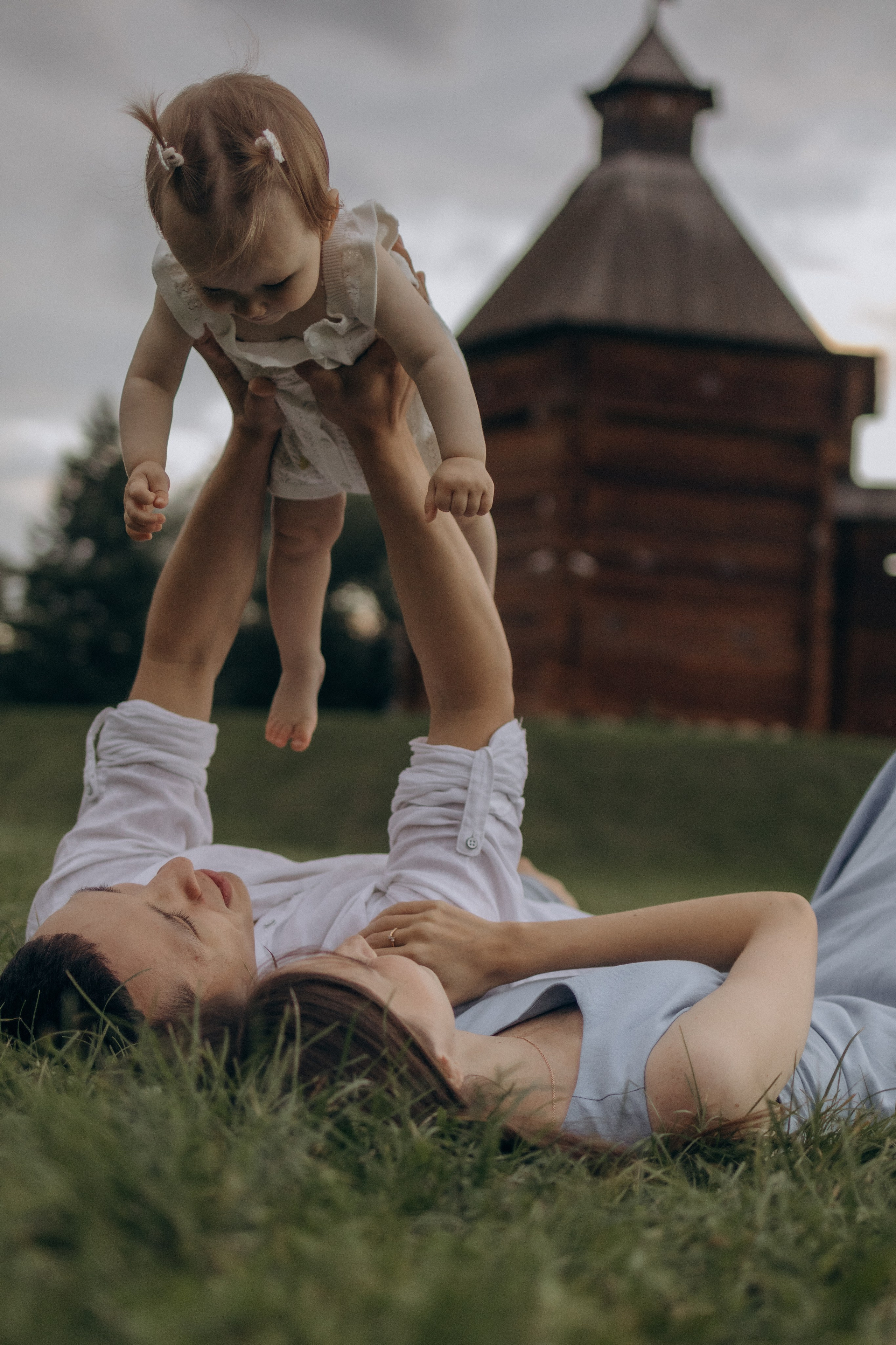 Роман, Мария и Алиса. Семейный фотограф Москва