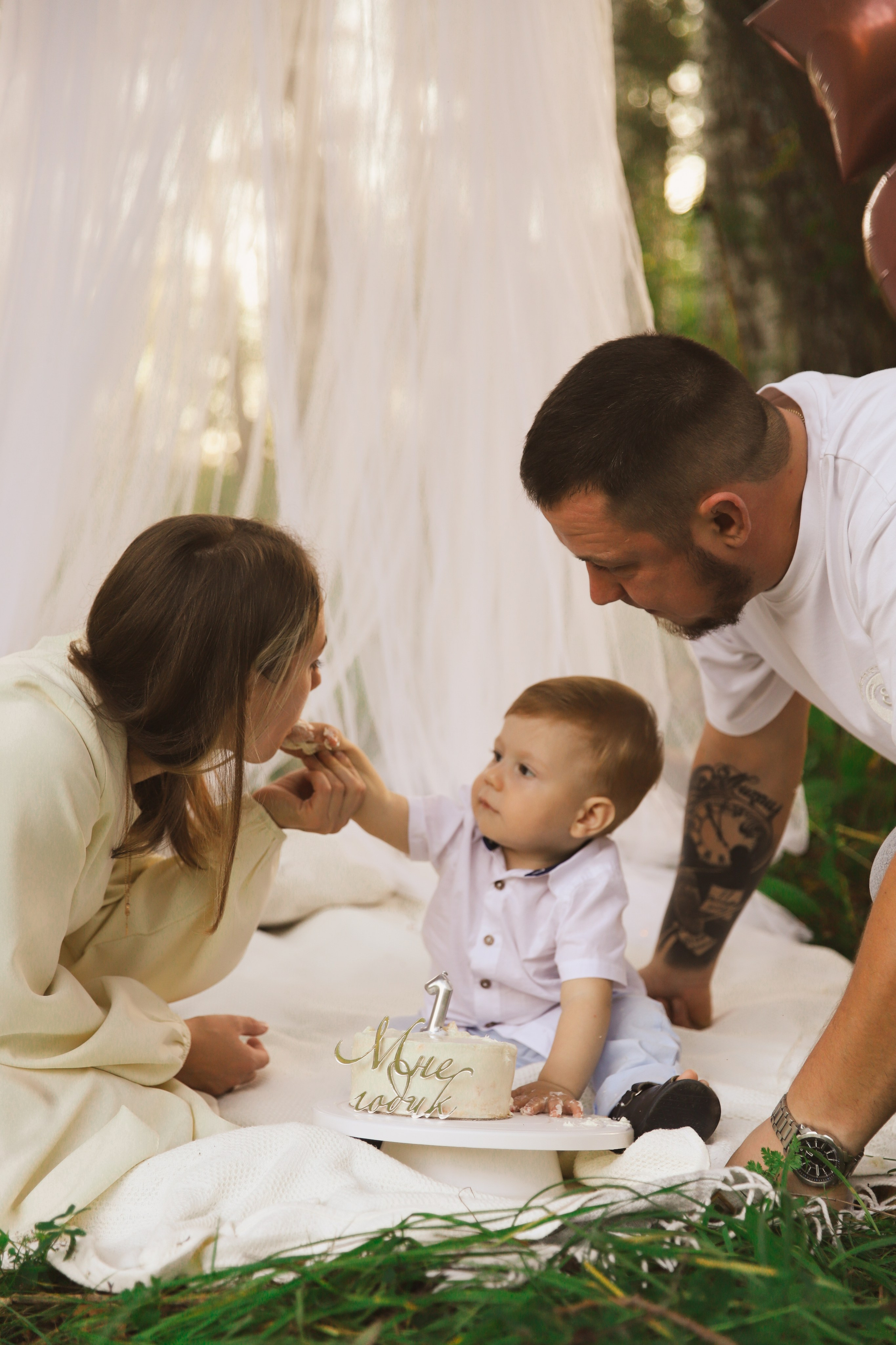 Сергей, Василиса и Миша. Фотограф Москва и МО Анастасия Пясковская