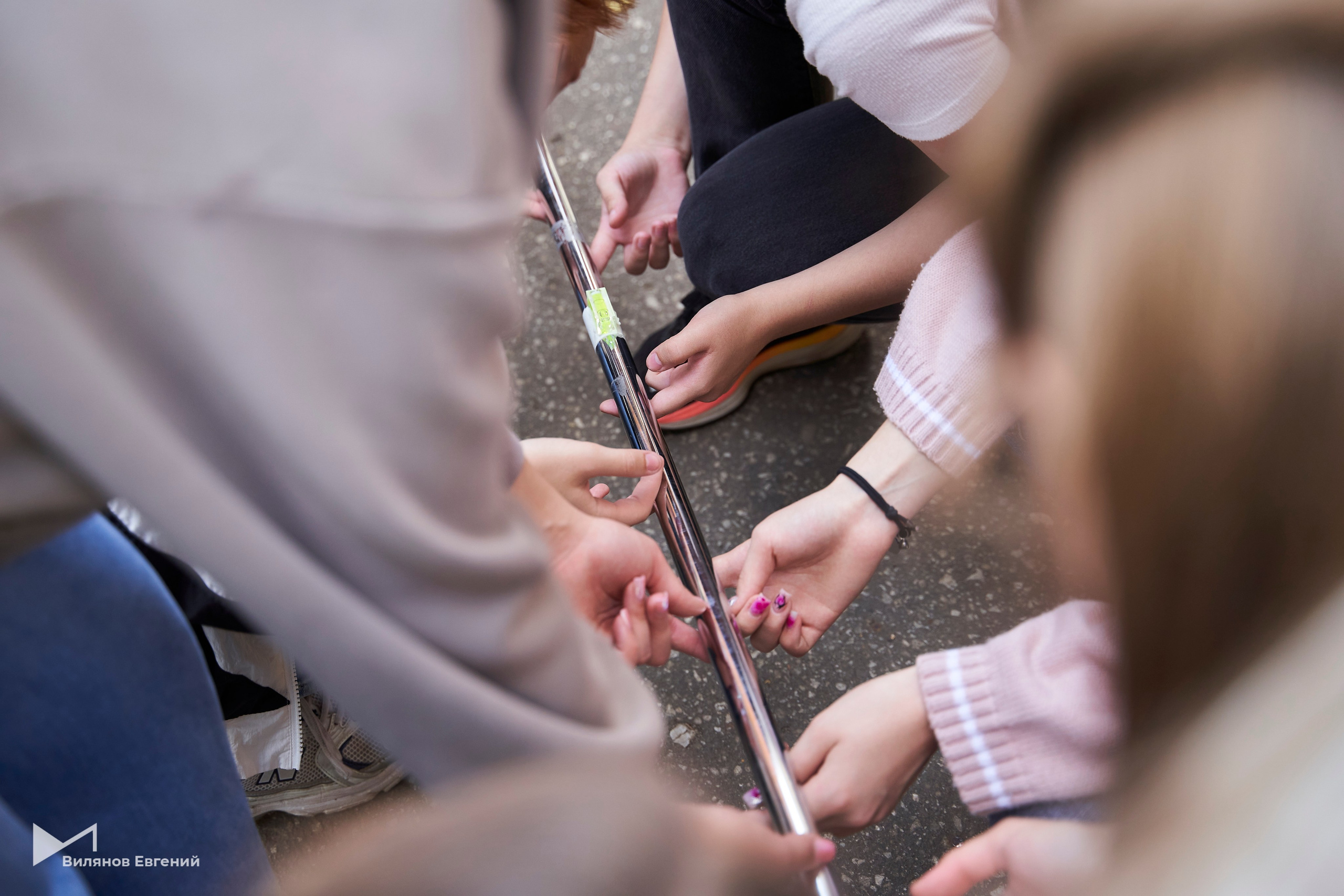 Мероприятие «Веревка» для первокурсников ННГАСУ. Репортажный фотограф Вилянов Евгений. Нижний Новгород
