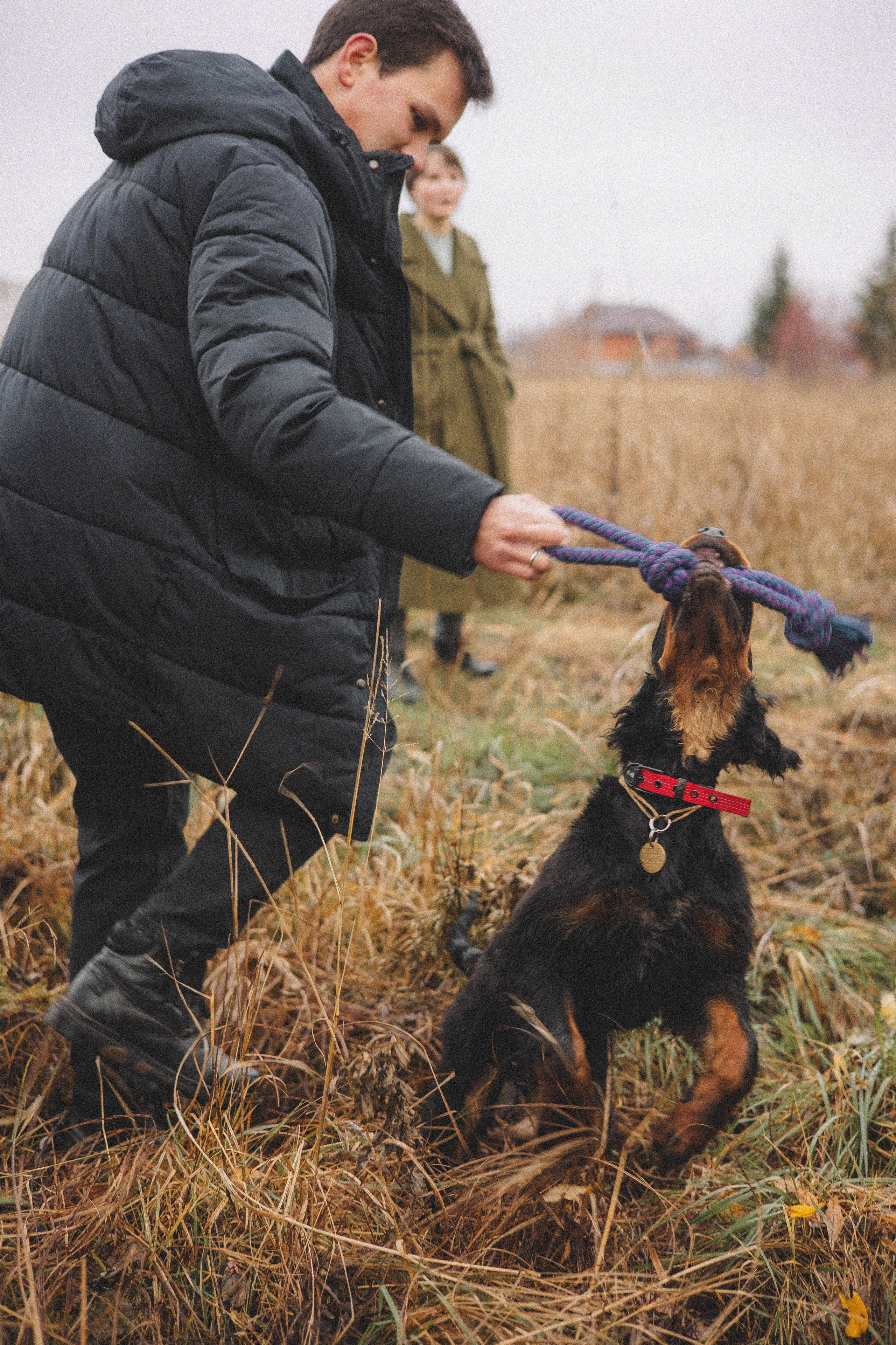 Даша, Глеб, Барс и Бруно. Фотограф-анималист Богданова Полина