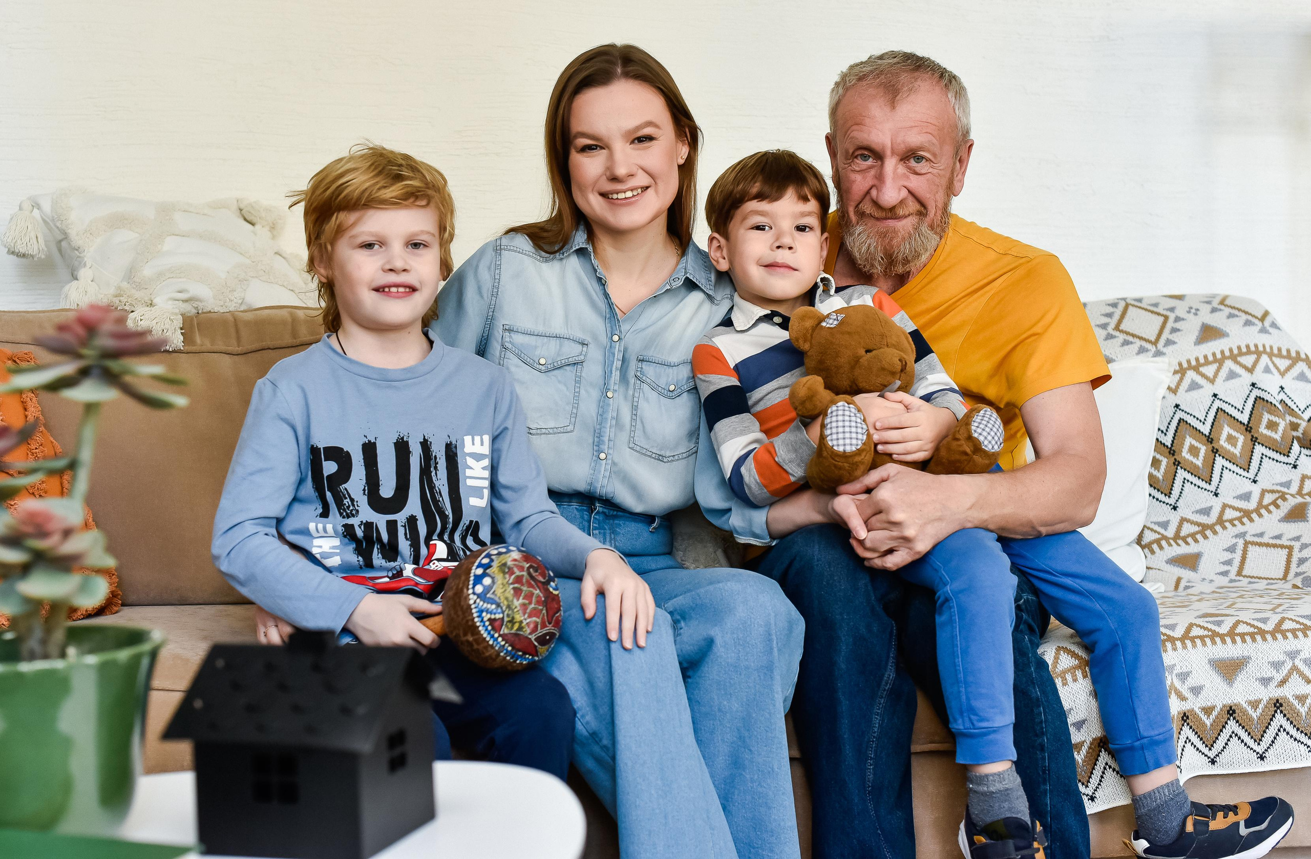 Семья Сергея и Олеси