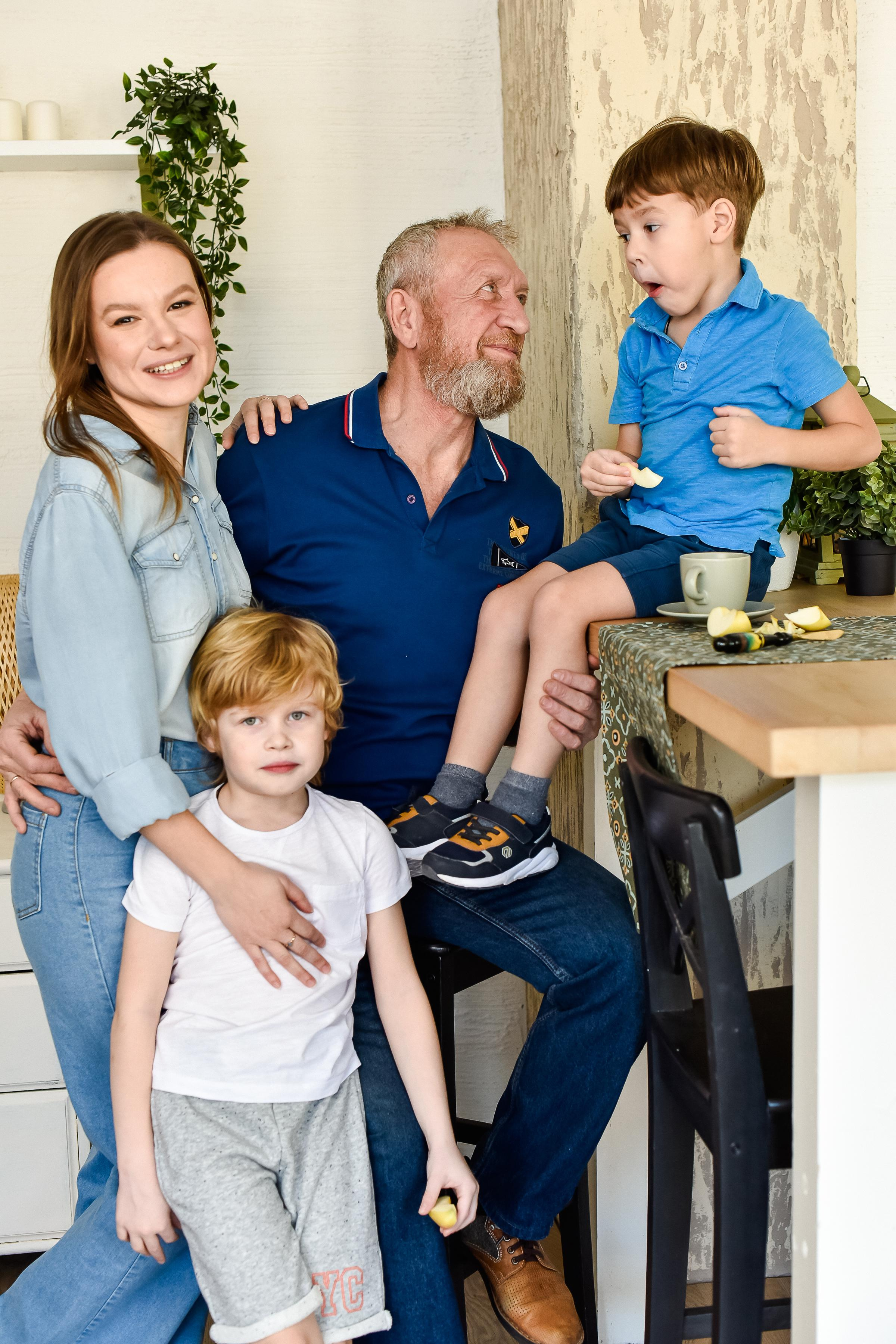 Семья Сергея и Олеси