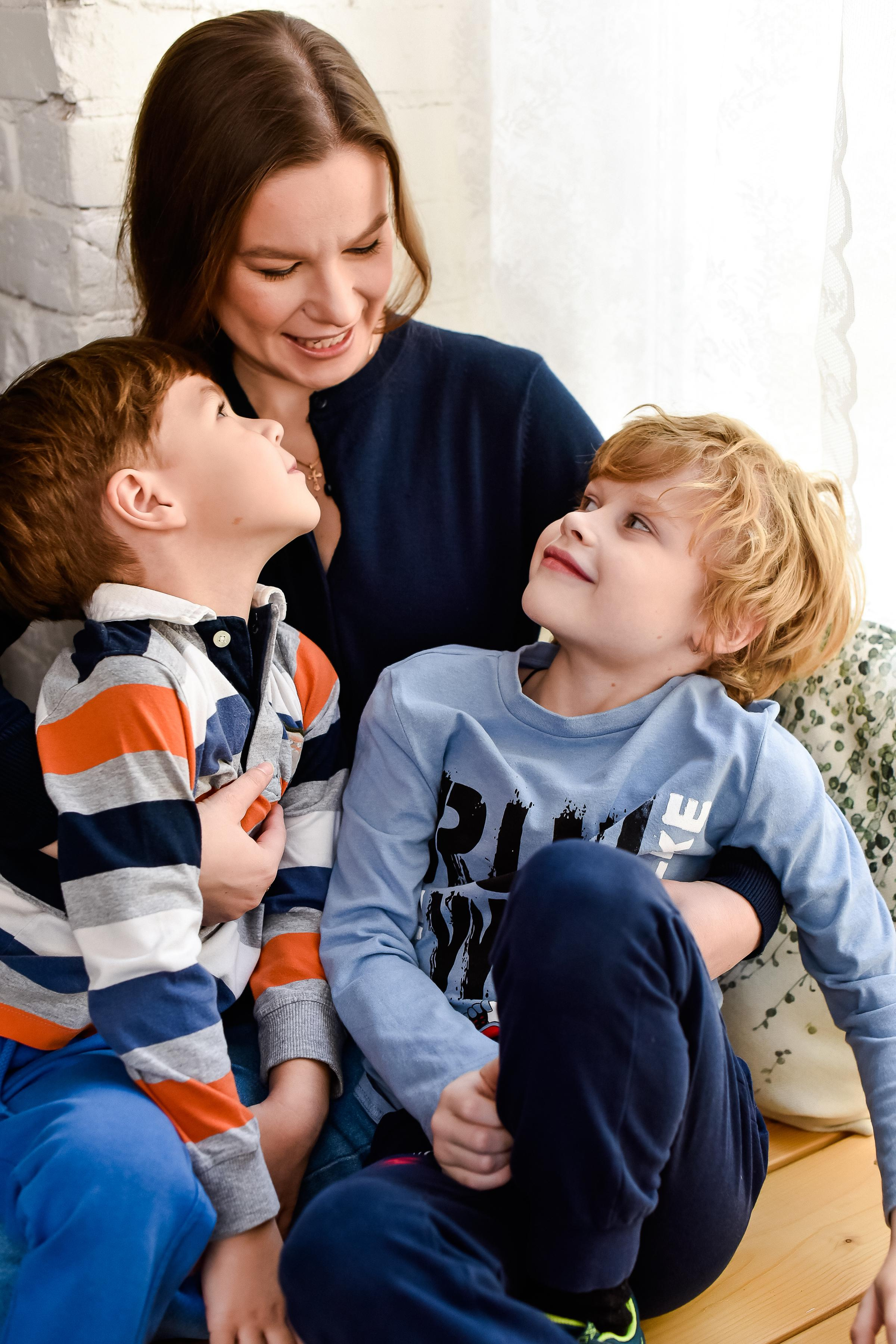 Семья Сергея и Олеси