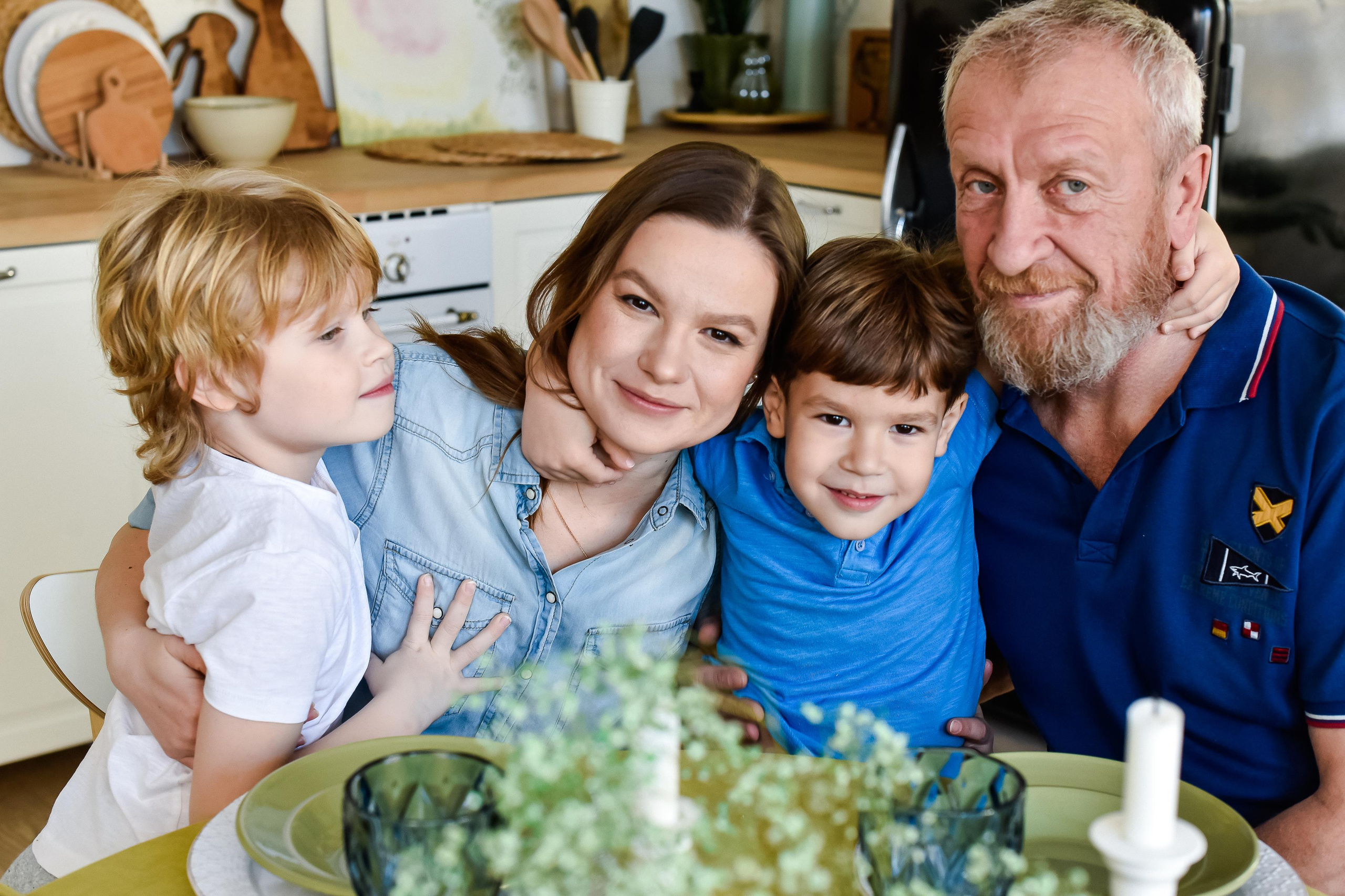 Семья Сергея и Олеси