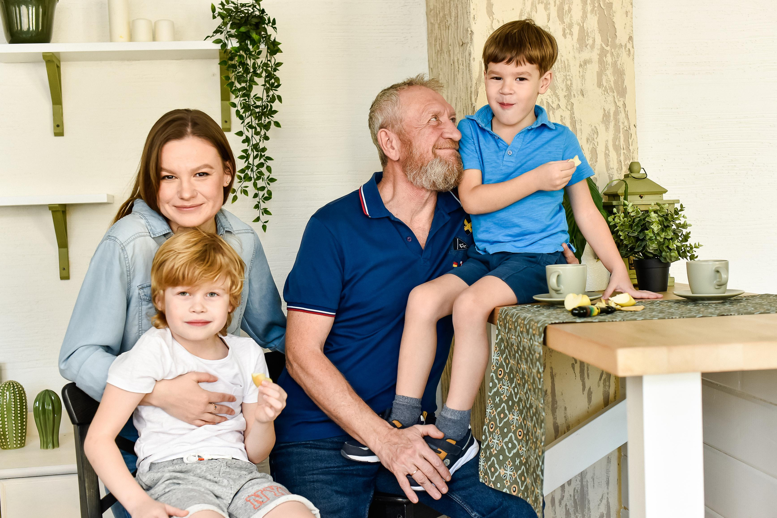 Семья Сергея и Олеси