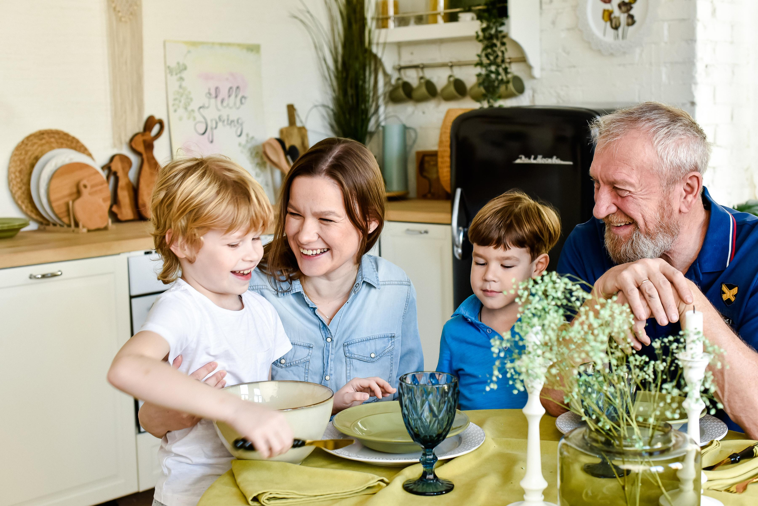 Семья Сергея и Олеси