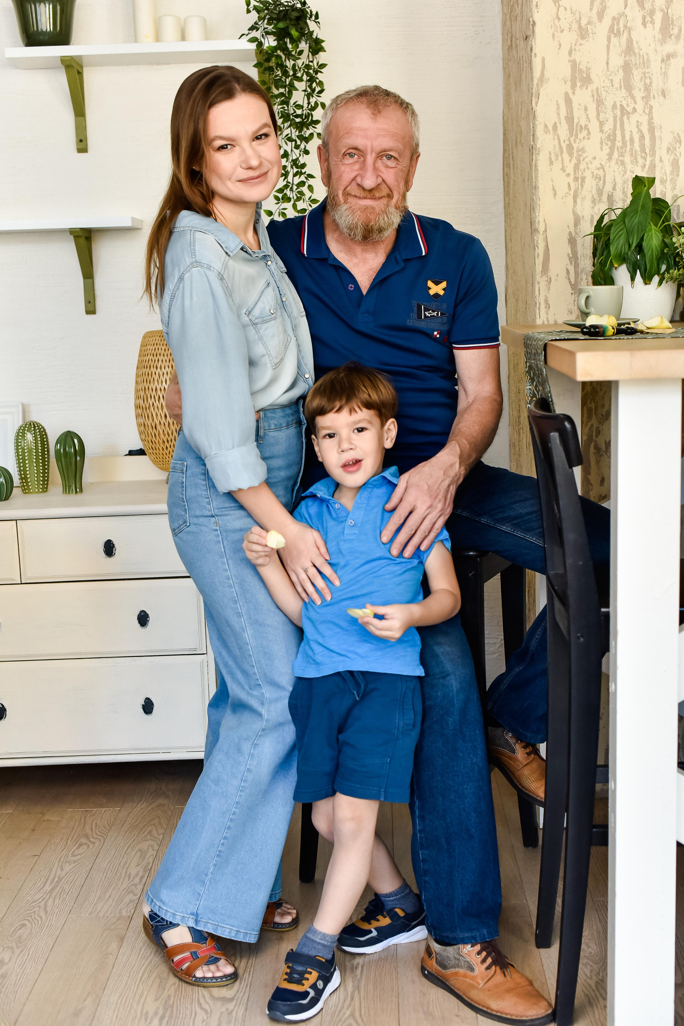 Семья Сергея и Олеси