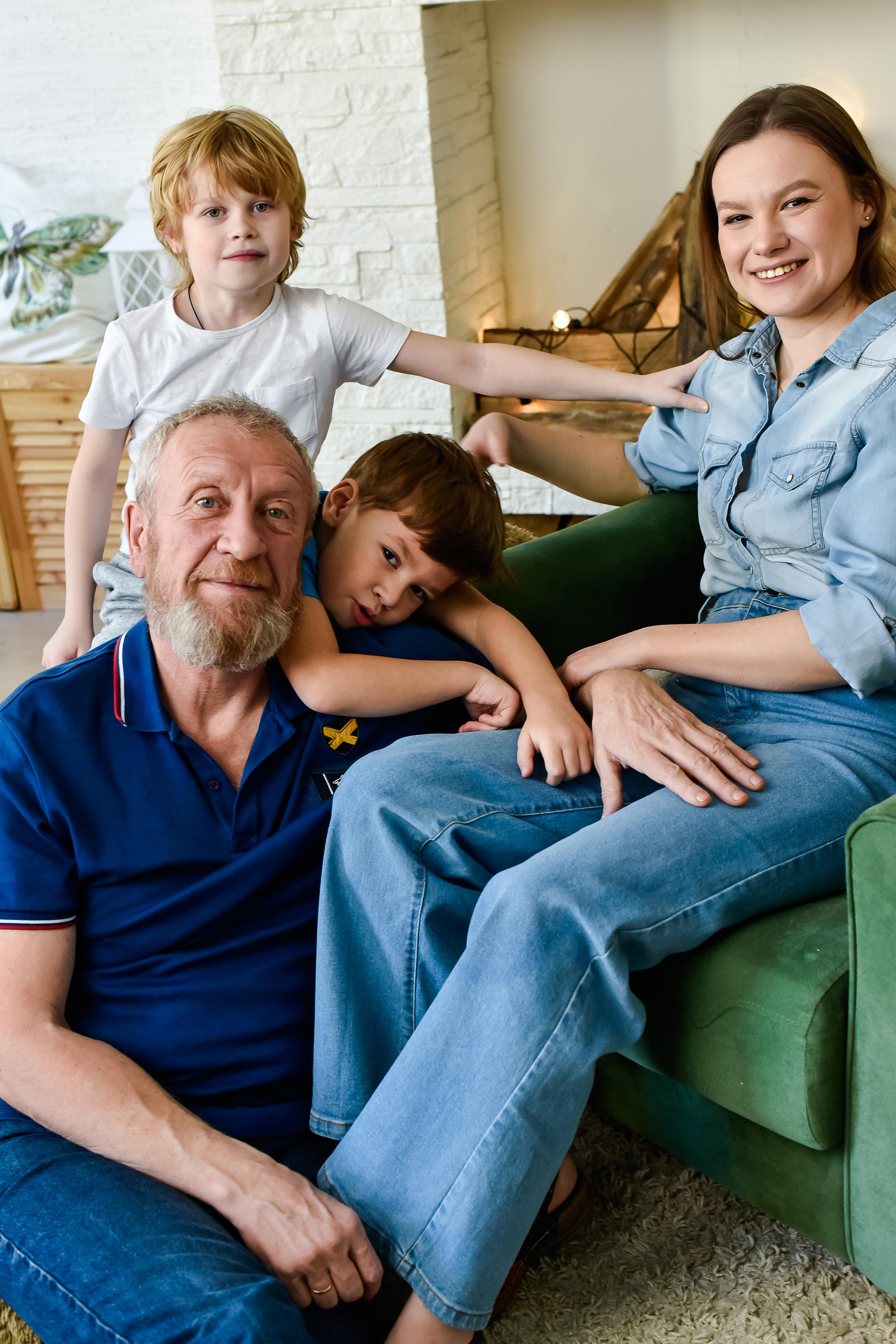 Семья Сергея и Олеси