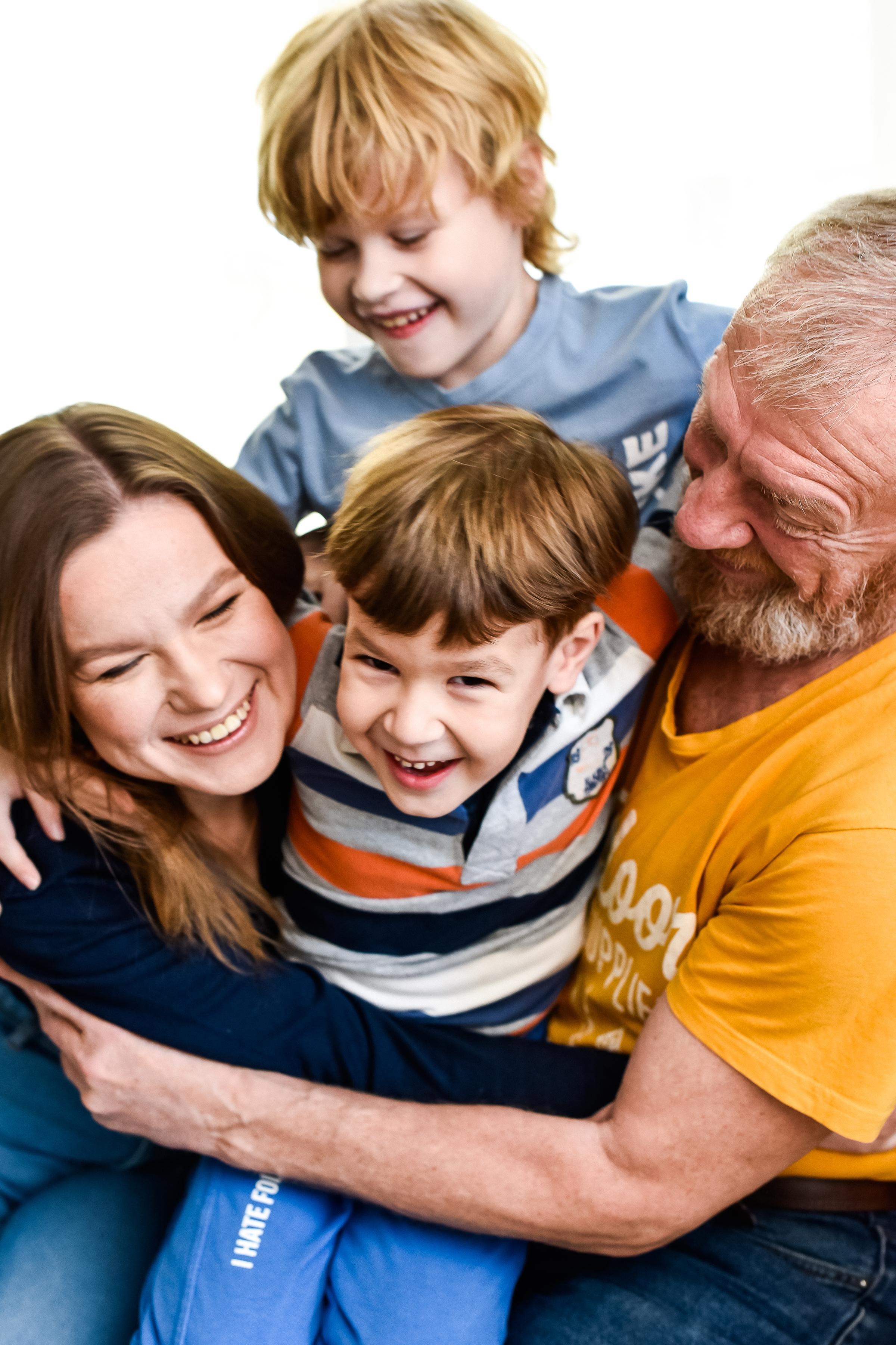 Семья Сергея и Олеси