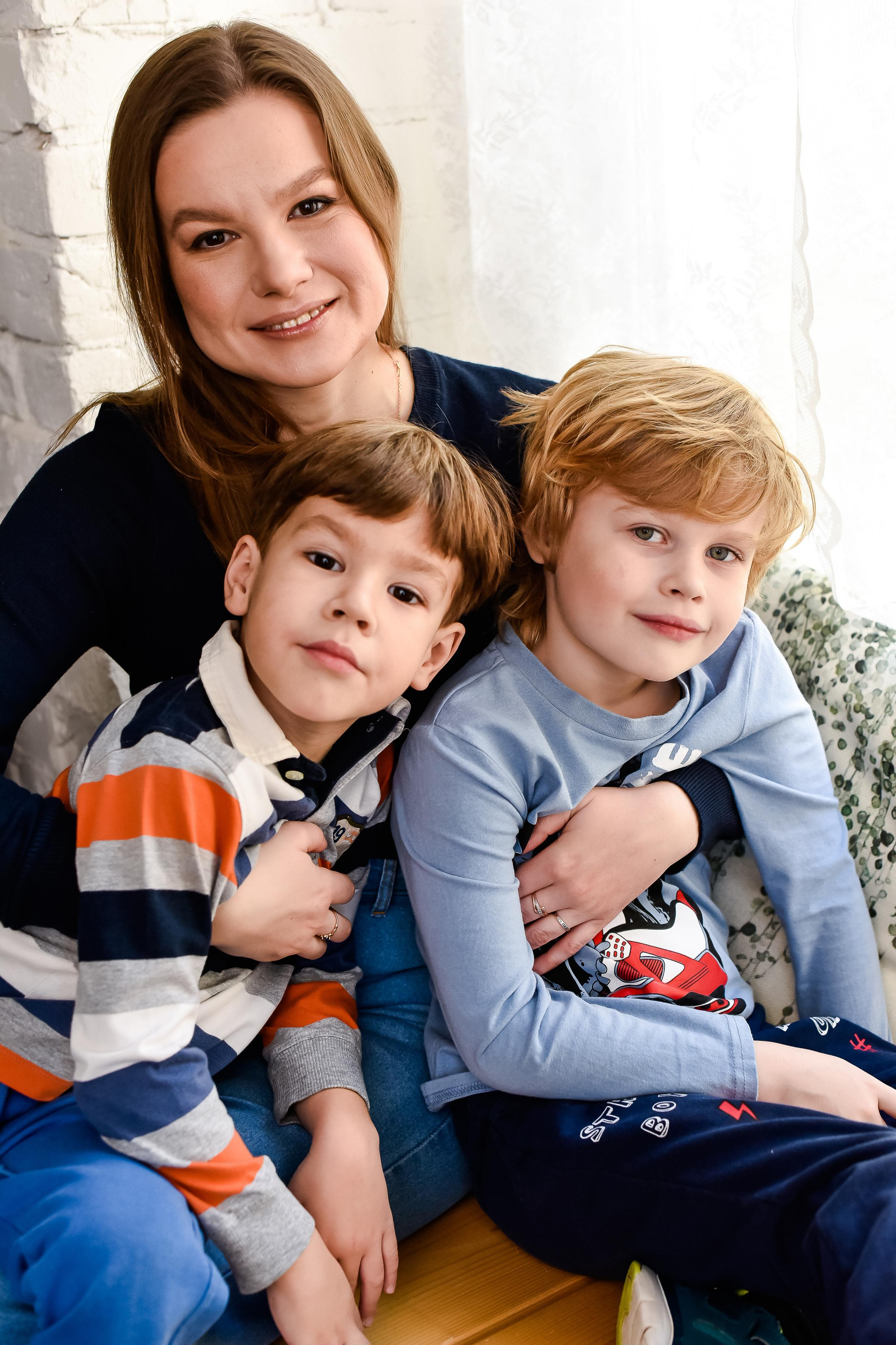 Семья Сергея и Олеси