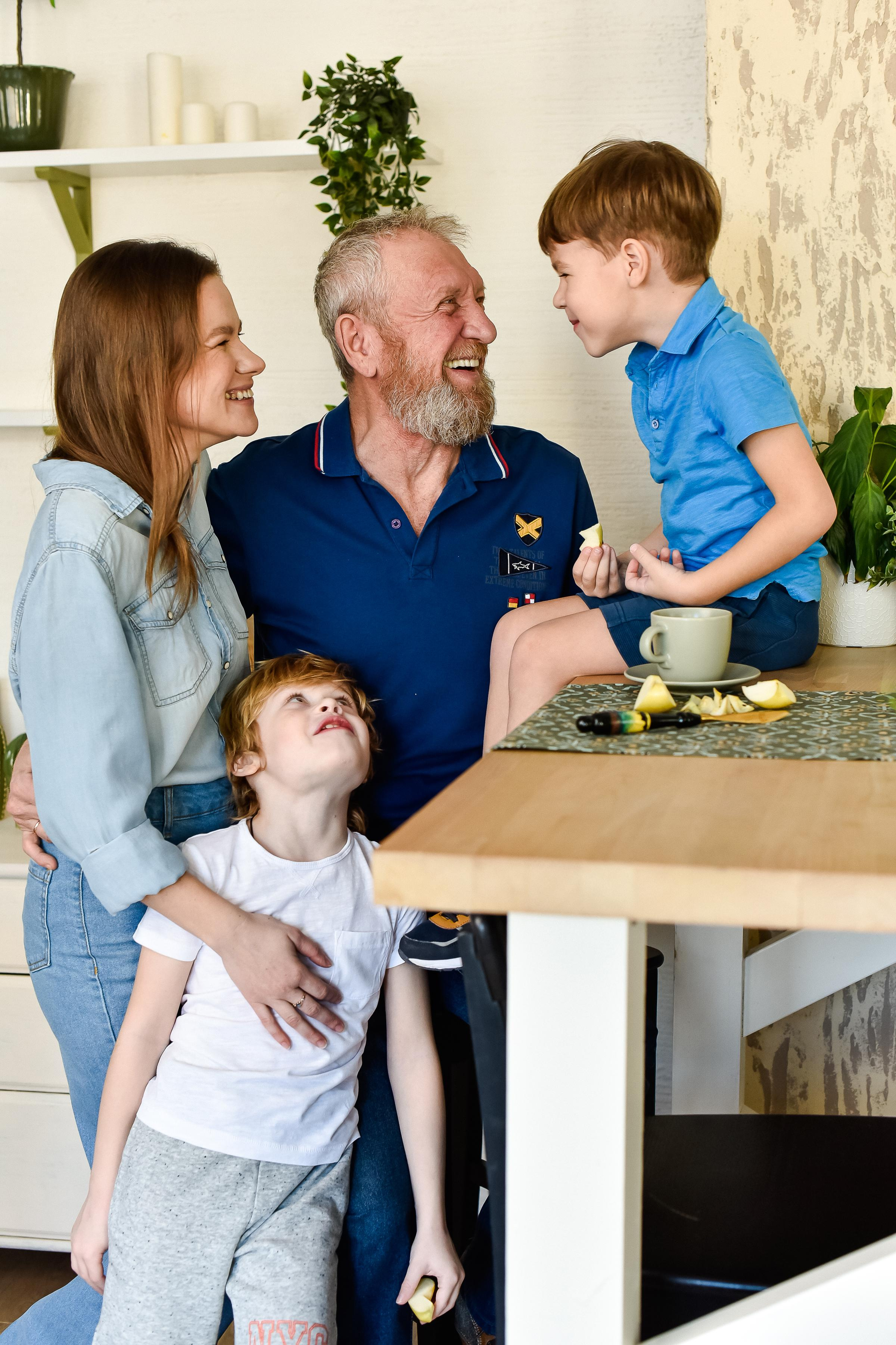 Семья Сергея и Олеси