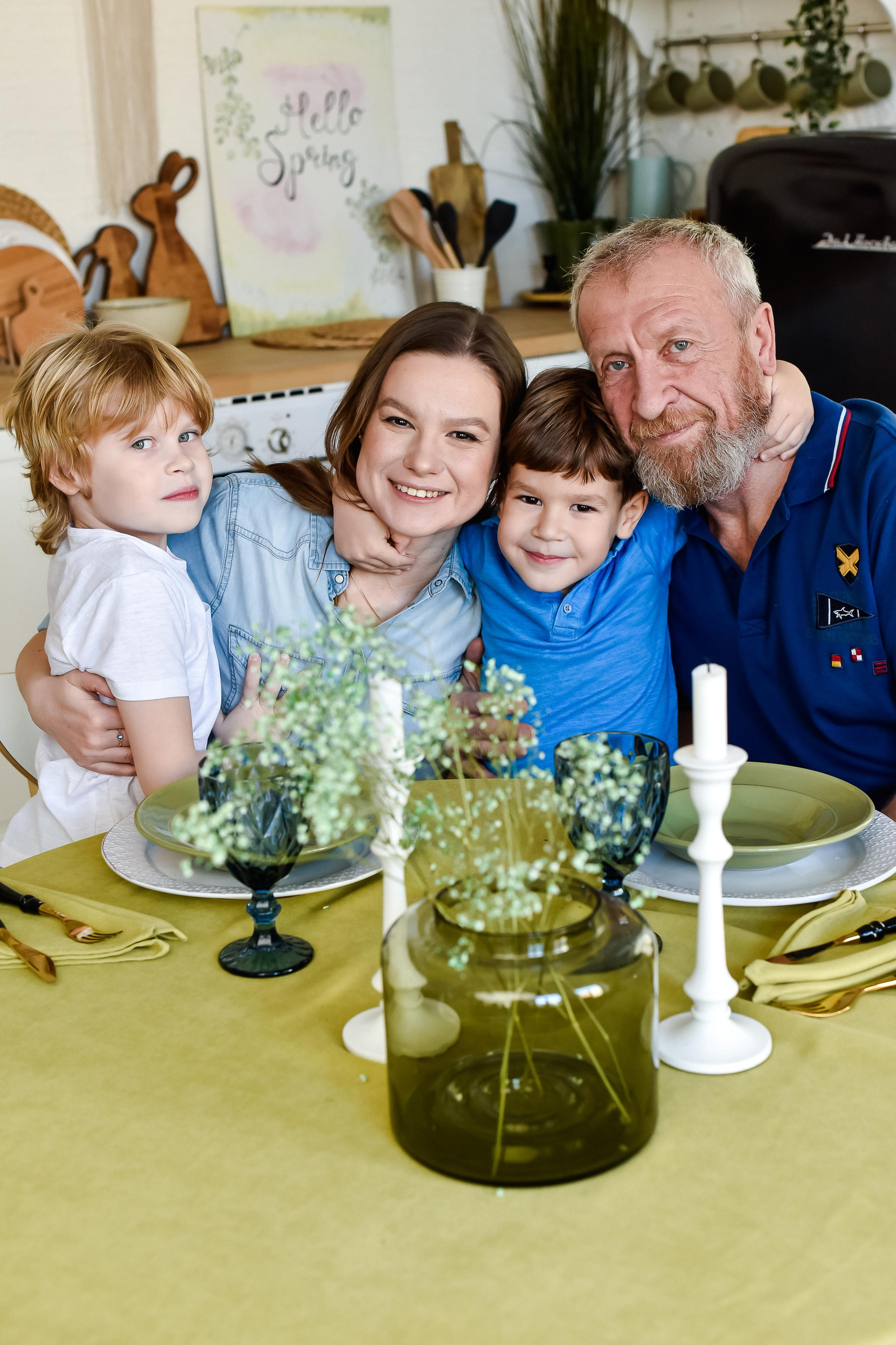 Семья Сергея и Олеси