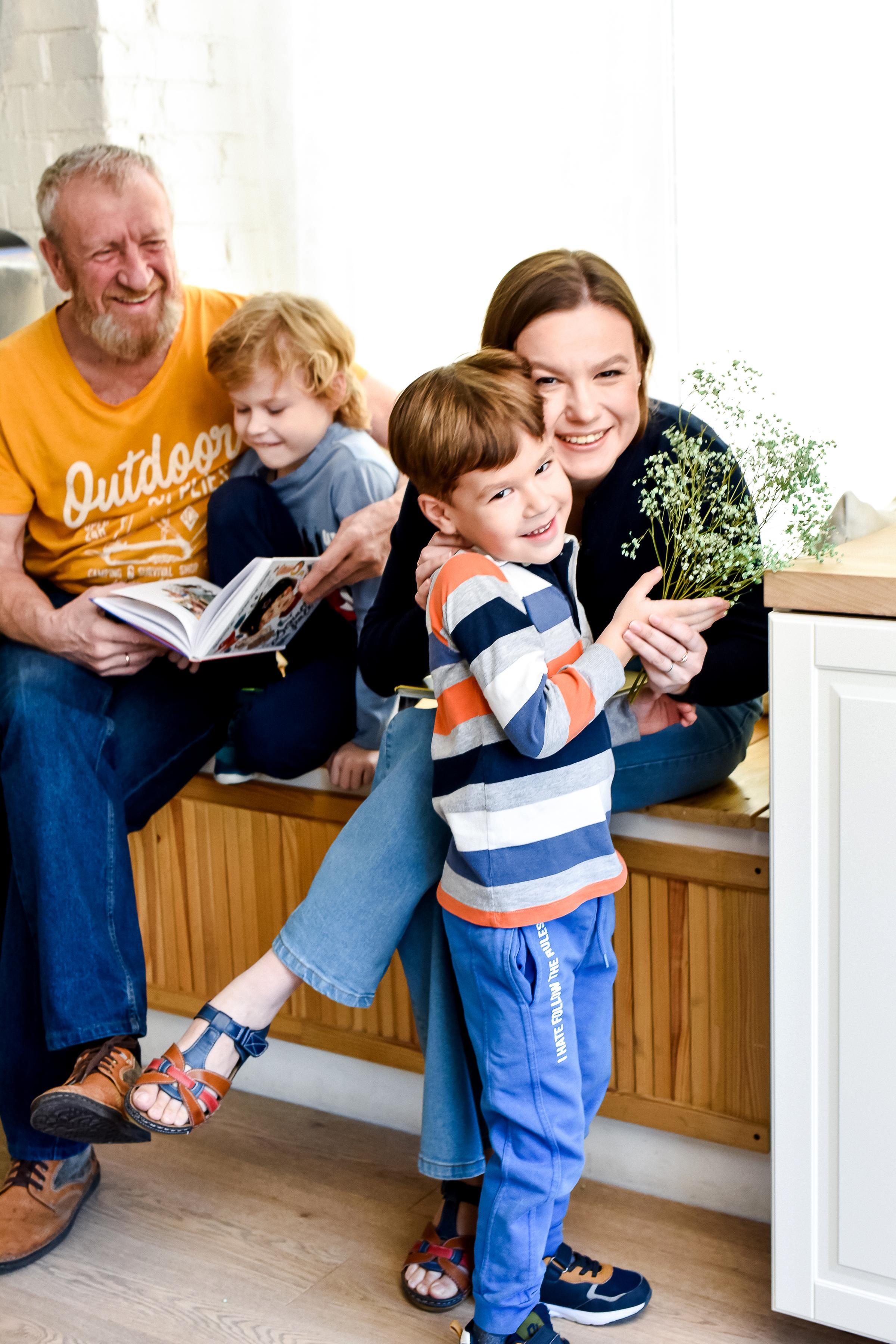 Семья Сергея и Олеси