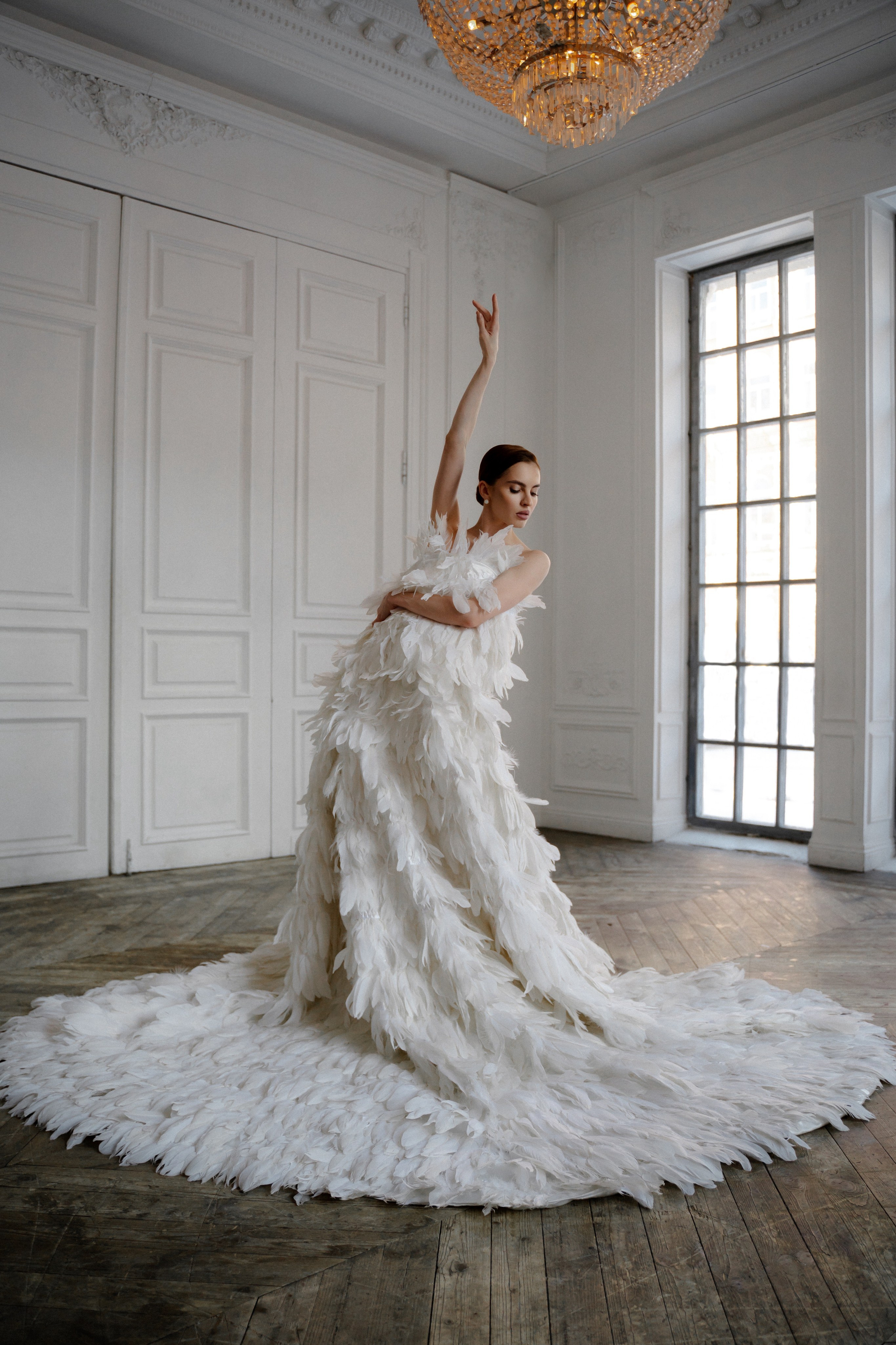 Белый лебедь. Портретный фотограф в Москве