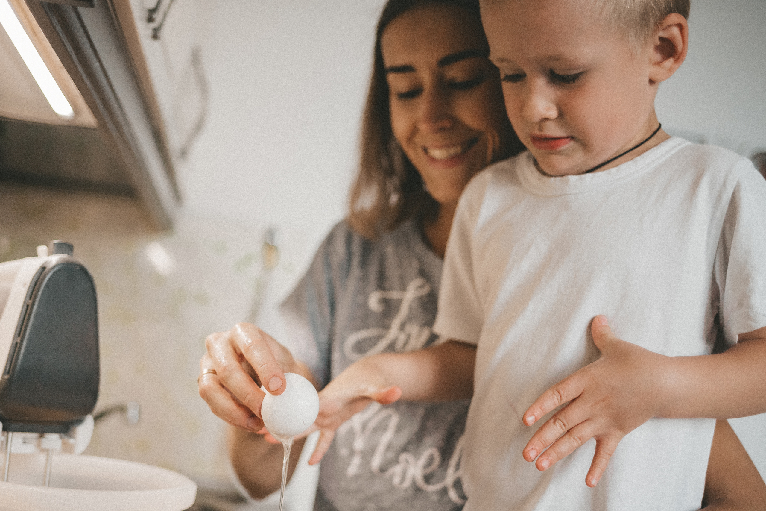Печём пирог для папы. Фотограф Нижний Новгород