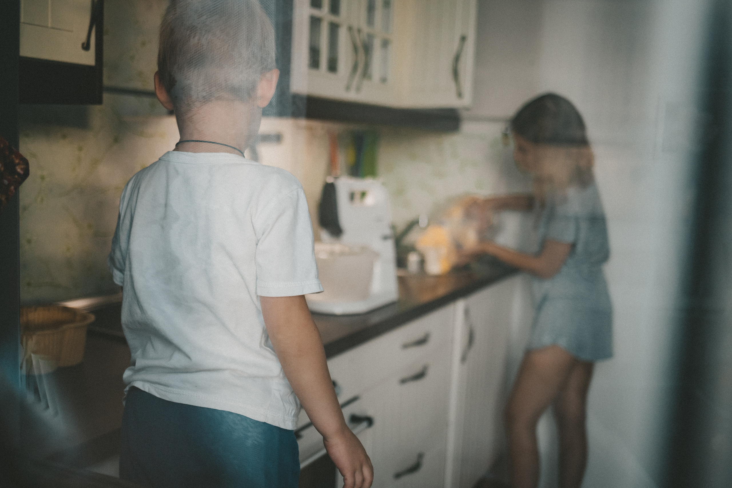 Печём пирог для папы. Фотограф Нижний Новгород