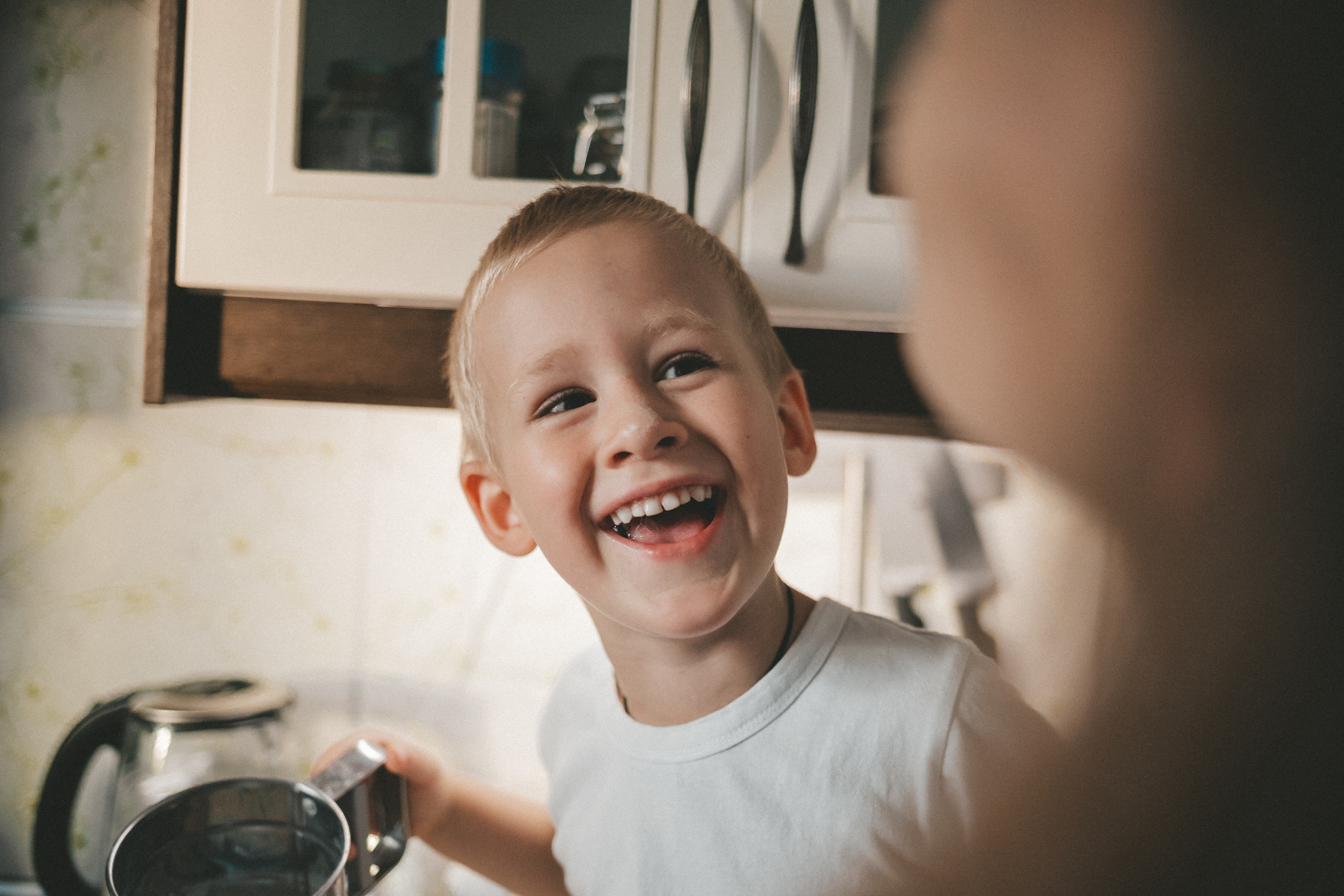 Печём пирог для папы. Фотограф Нижний Новгород