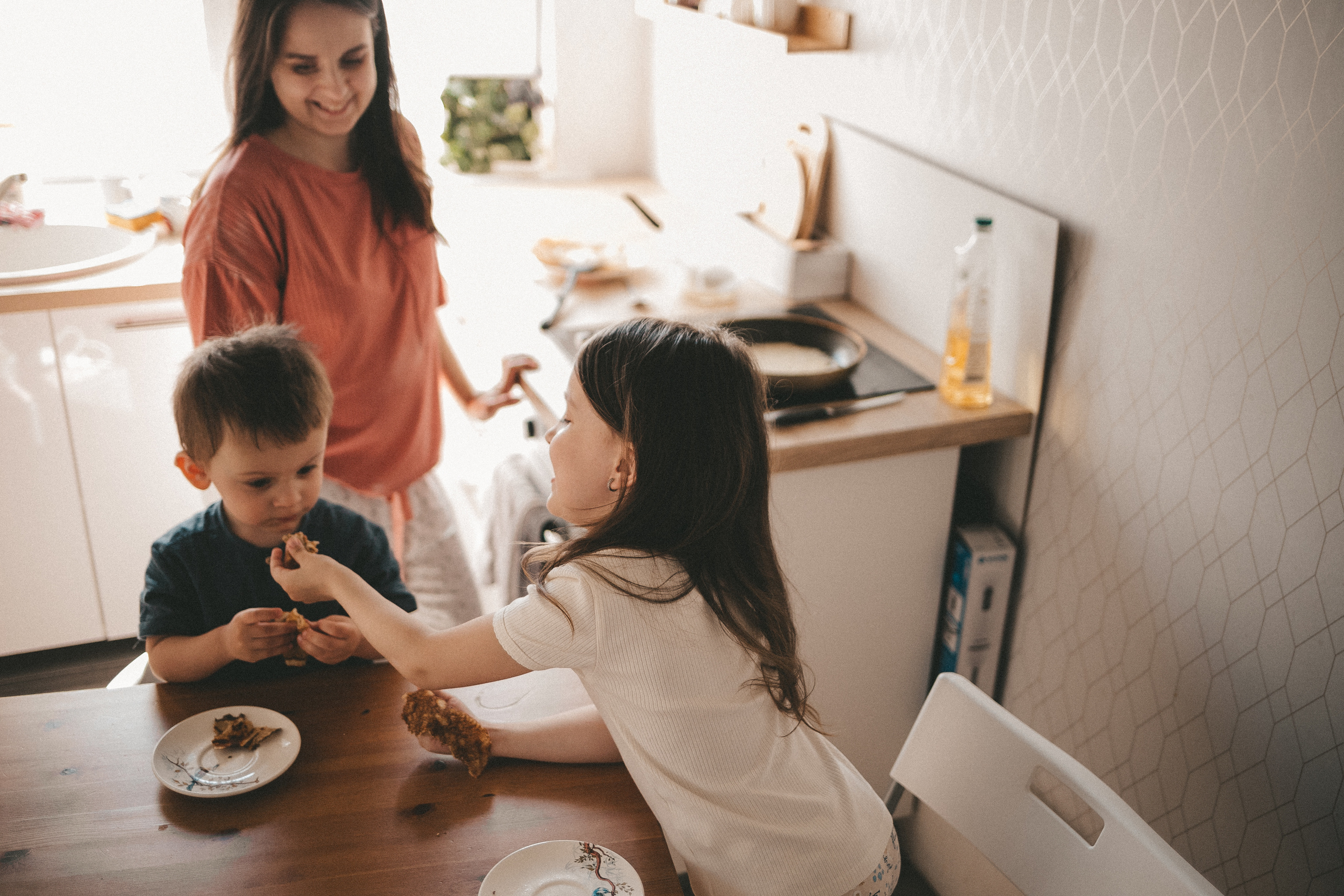Дома с мамой. Фотограф Нижний Новгород